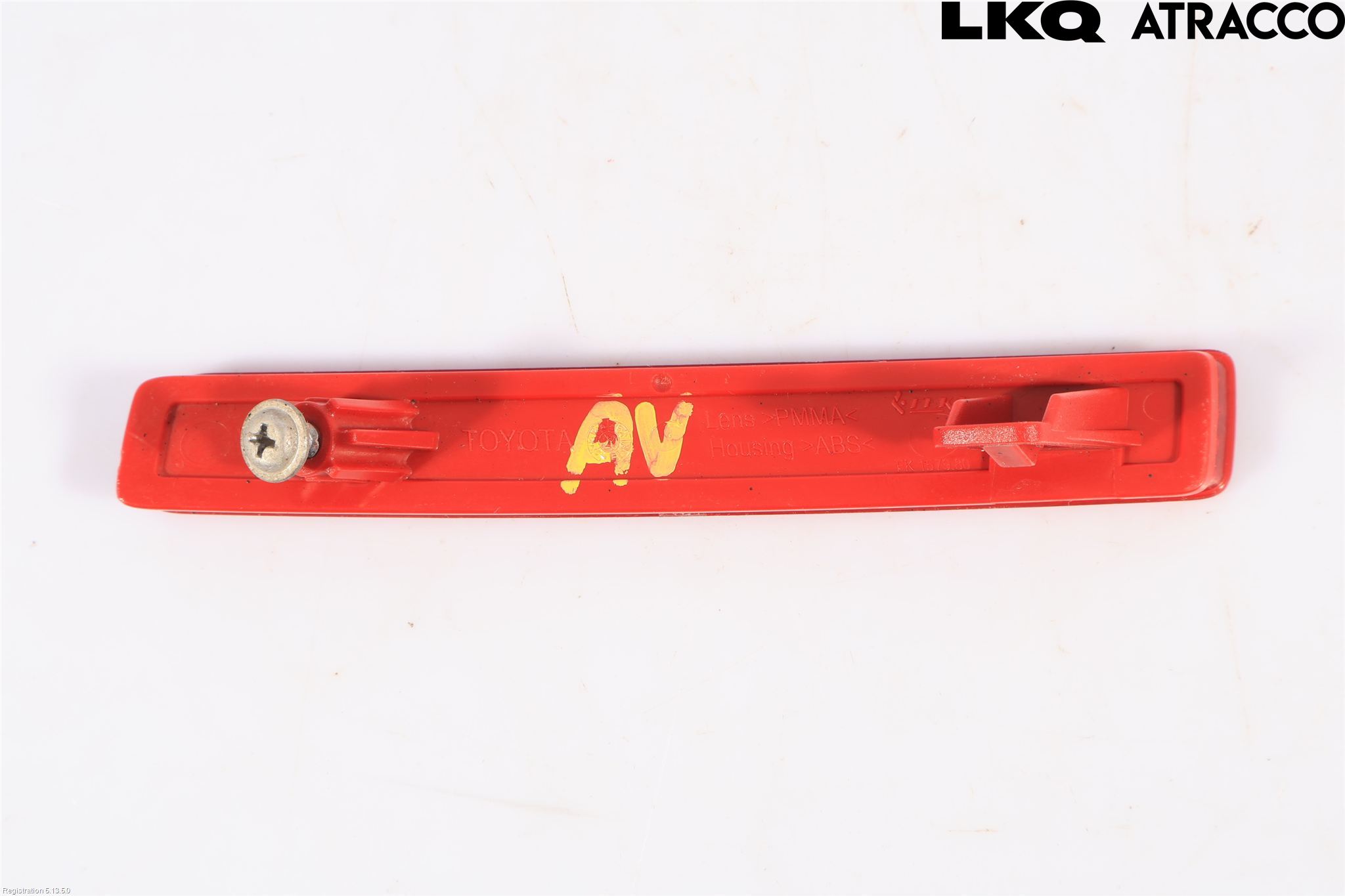 Toyota COROLLA 19- Dimljus/Reflex Bak
