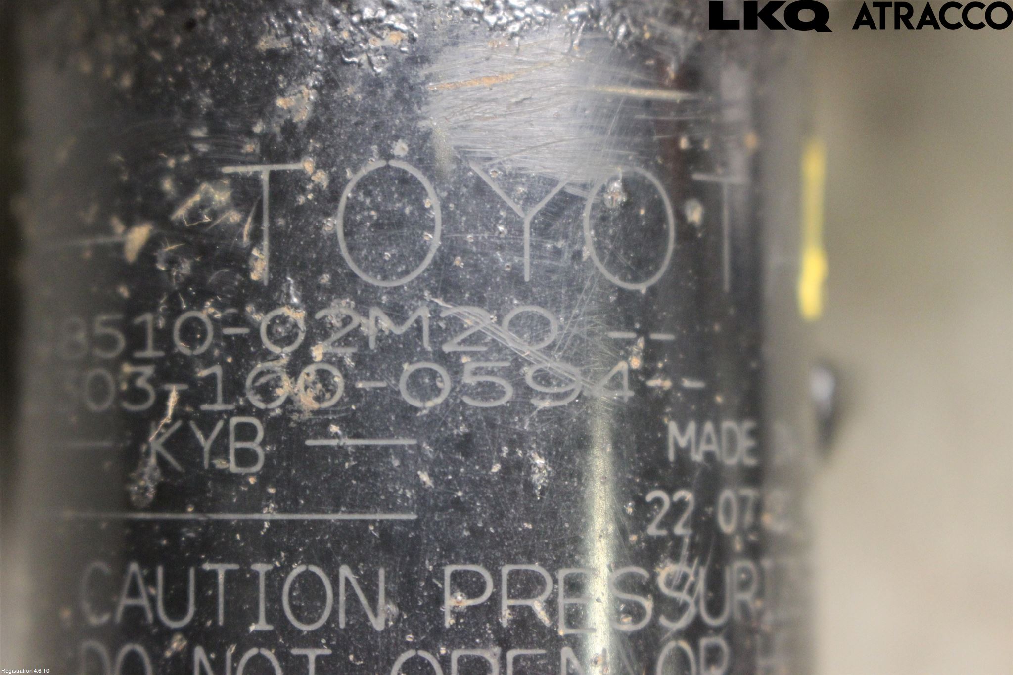 Toyota COROLLA 19- Fjäderben Fram Höger