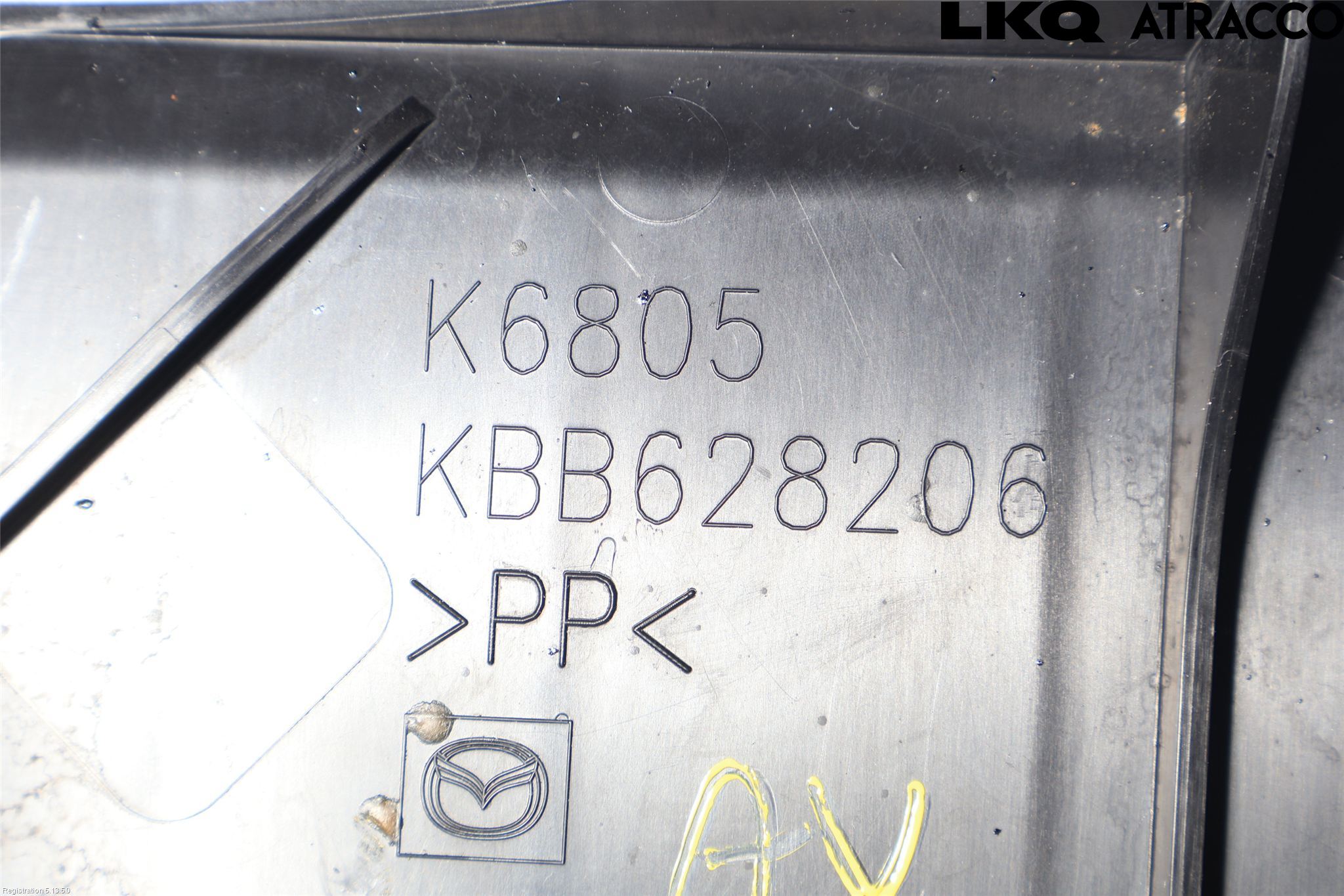 Mazda CX-60 22- Hasplåt Plåt-Plast