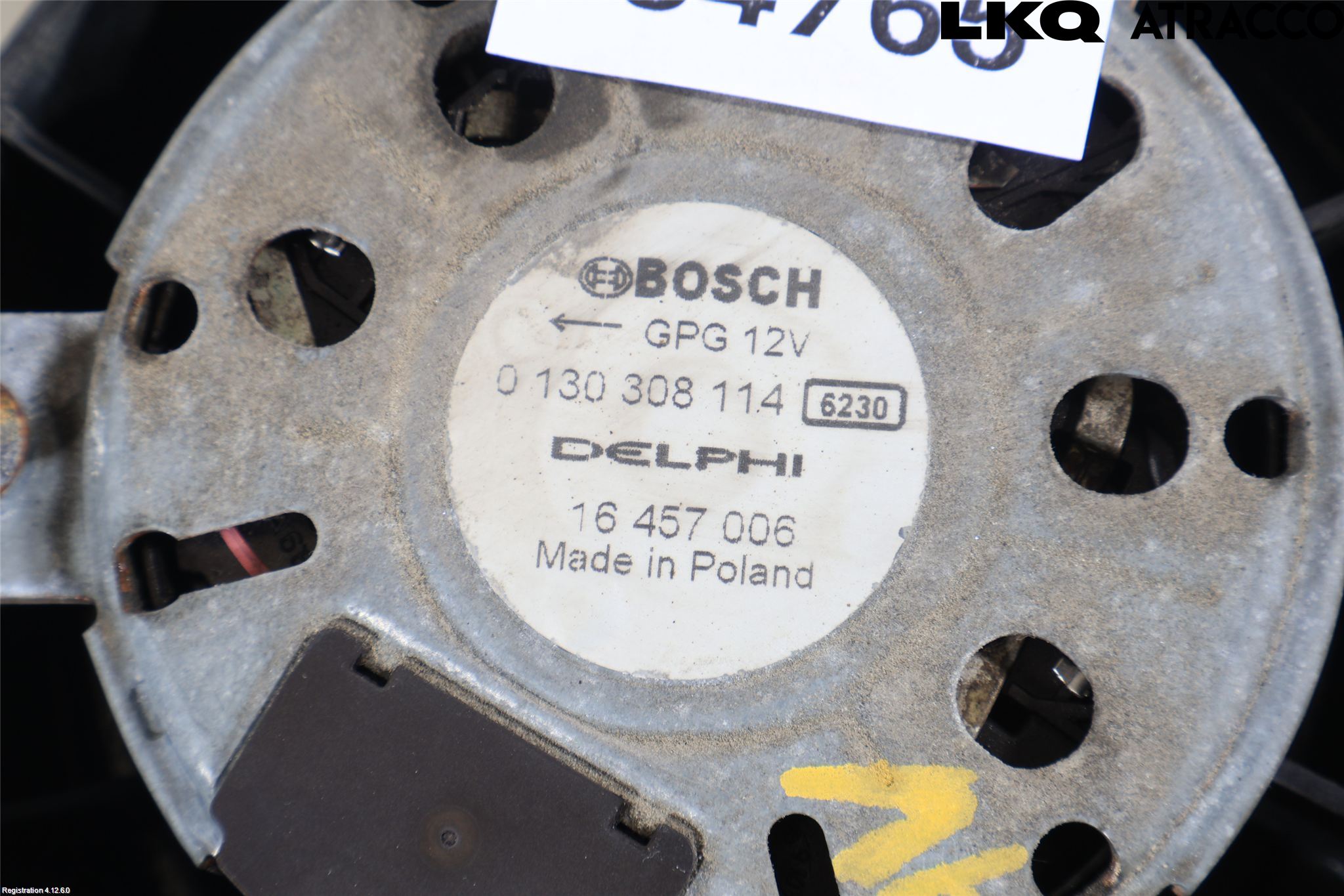 Opel ASTRA J 10-15 Kylfläkt El