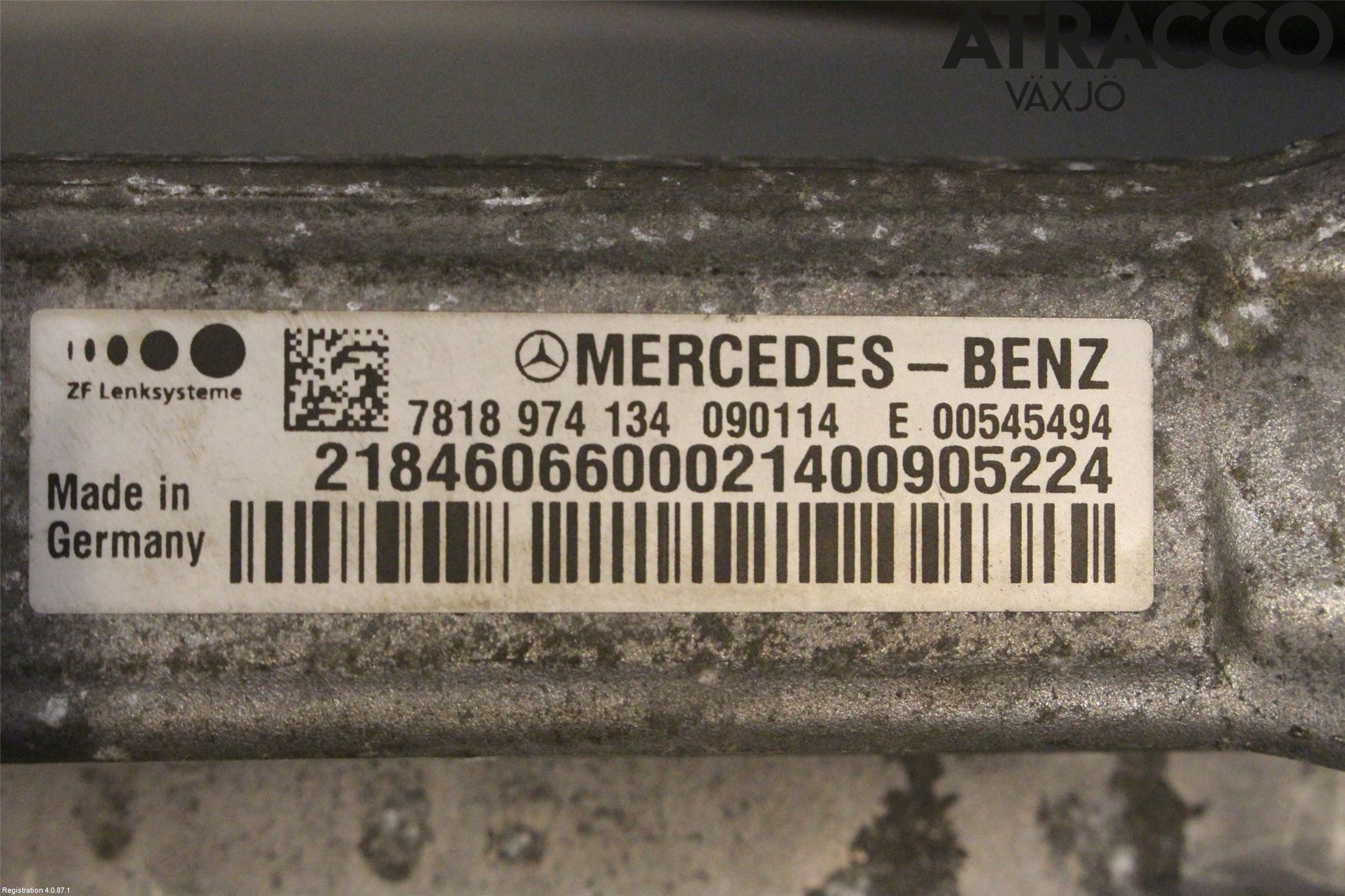 Mercedes-Benz MB CLS (C218/X218) 11-17 Styrväxel-Snäcka Elektrisk