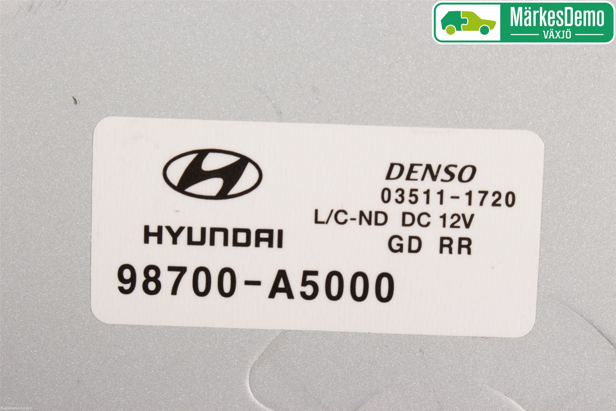 Hyundai i30 GD 13-17 Torkarmotor Baklucka