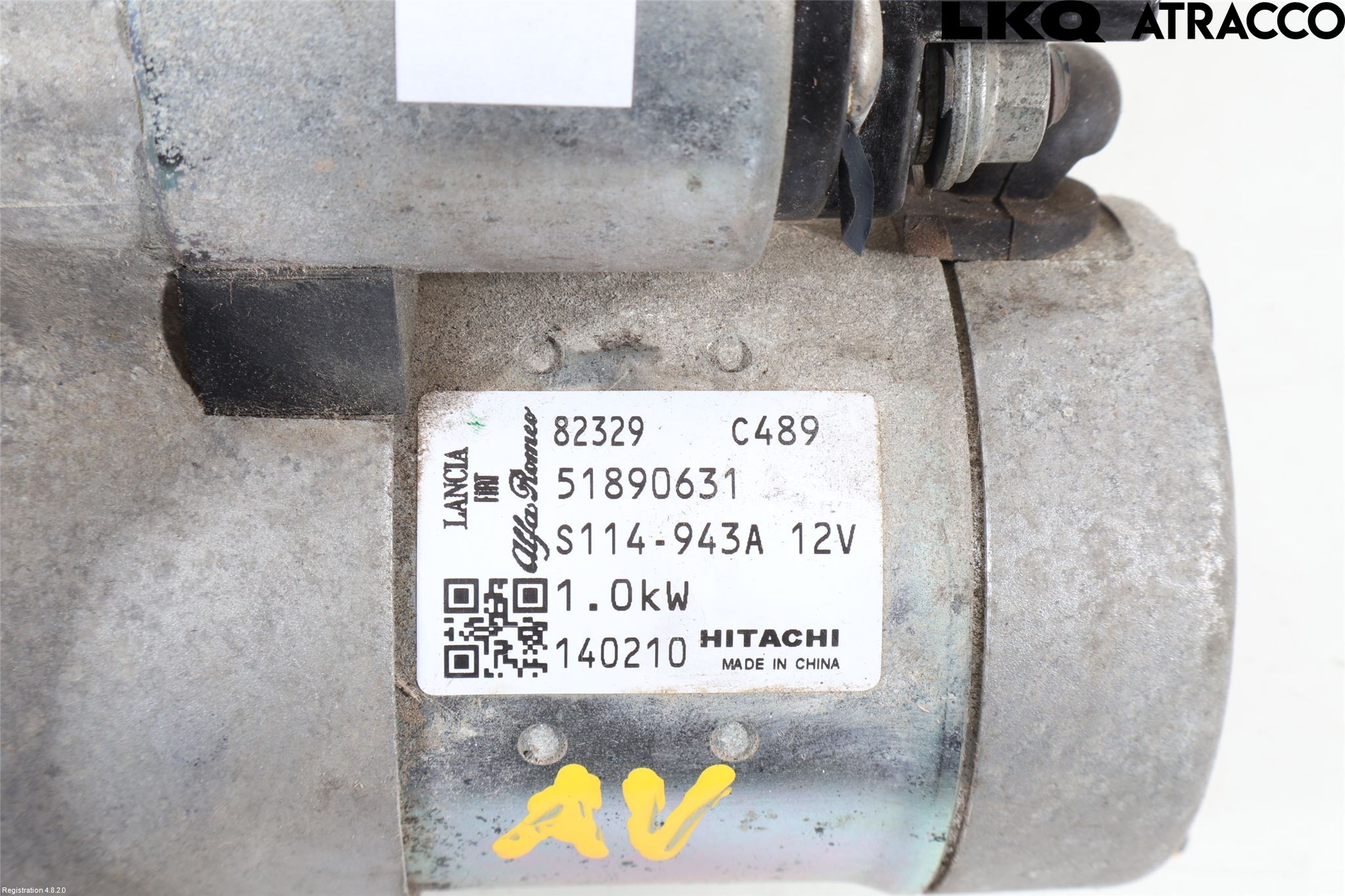 Fiat 500 07- Startmotor