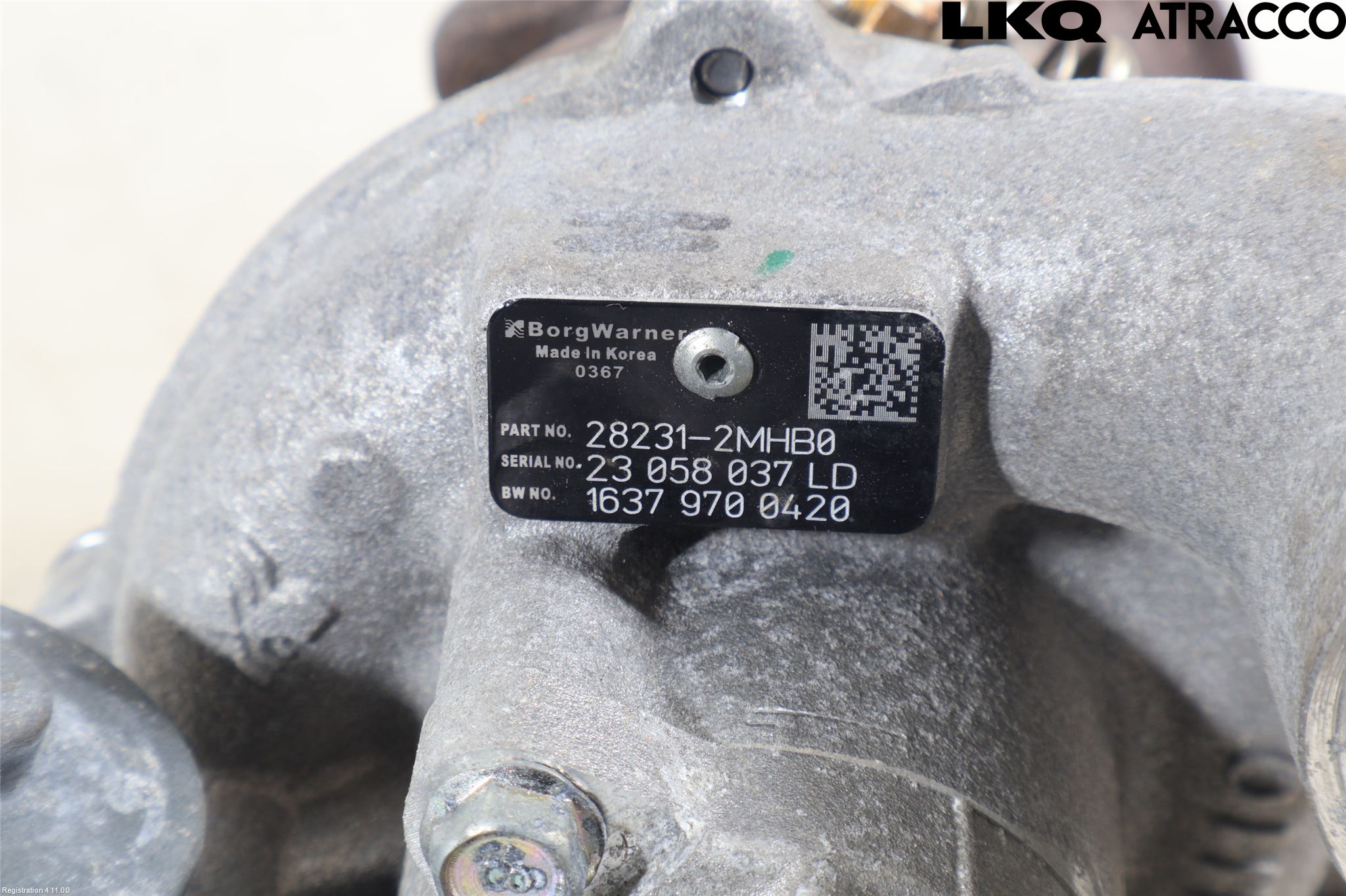 Hyundai TUCSON 05- Turboaggregat