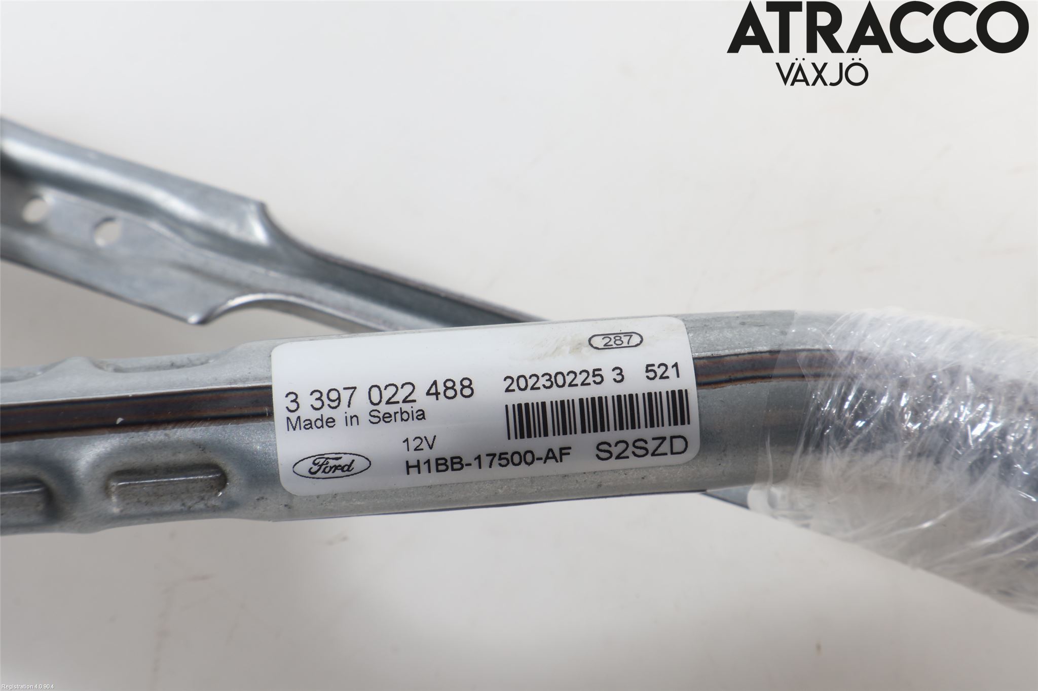 Ford PUMA/ELECTRIC 20- Torkarmekanism Vindruta