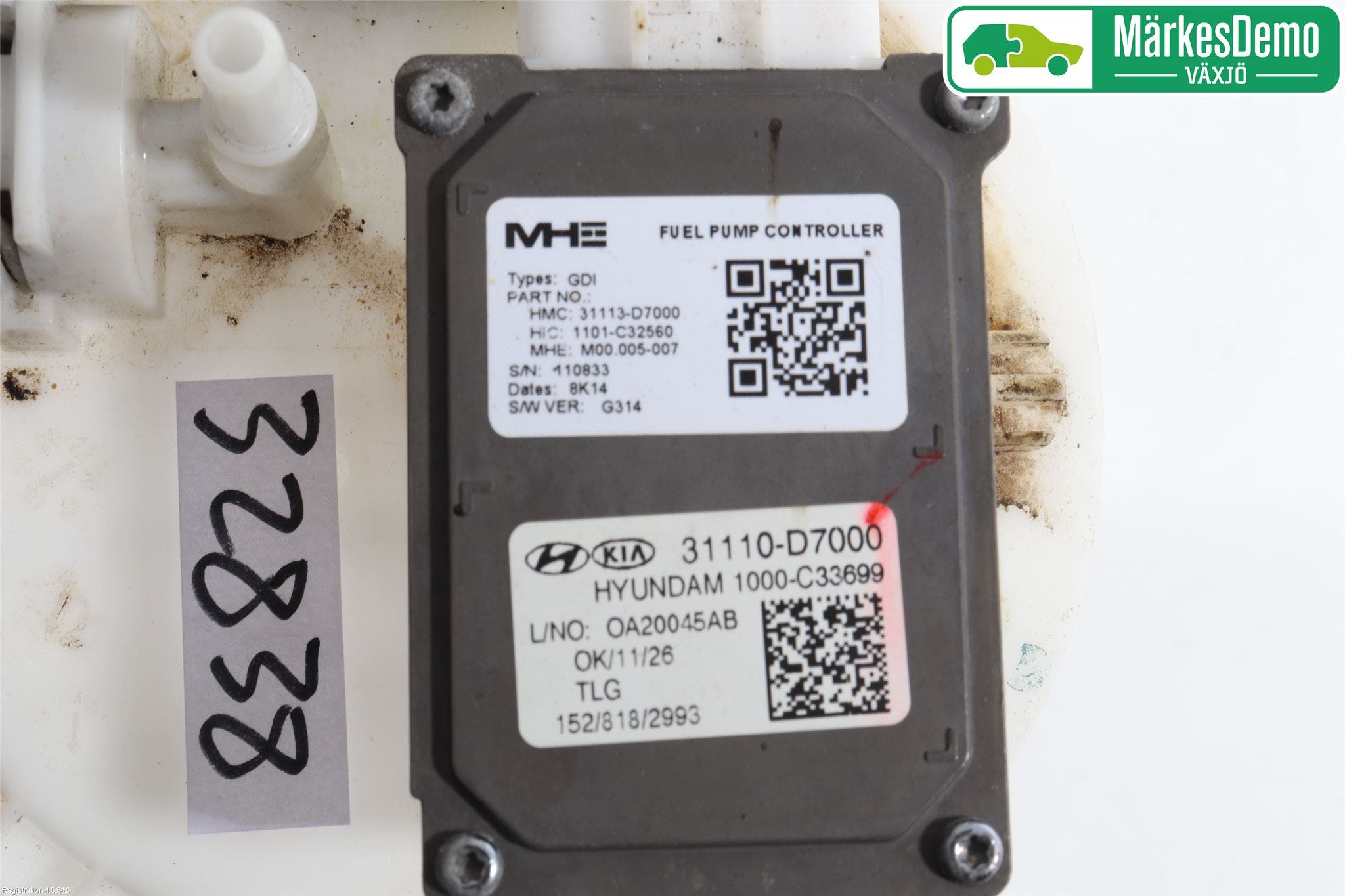 Hyundai TUCSON 05- Bränslepump El