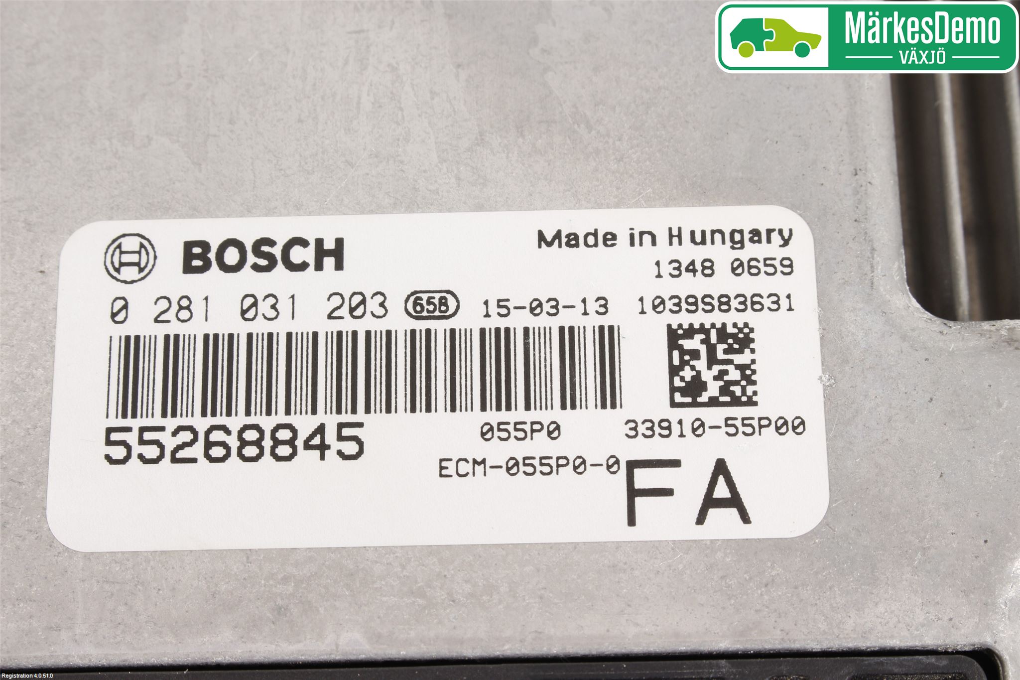 Suzuki VITARA 15- Styrenhet Inspump Diesel