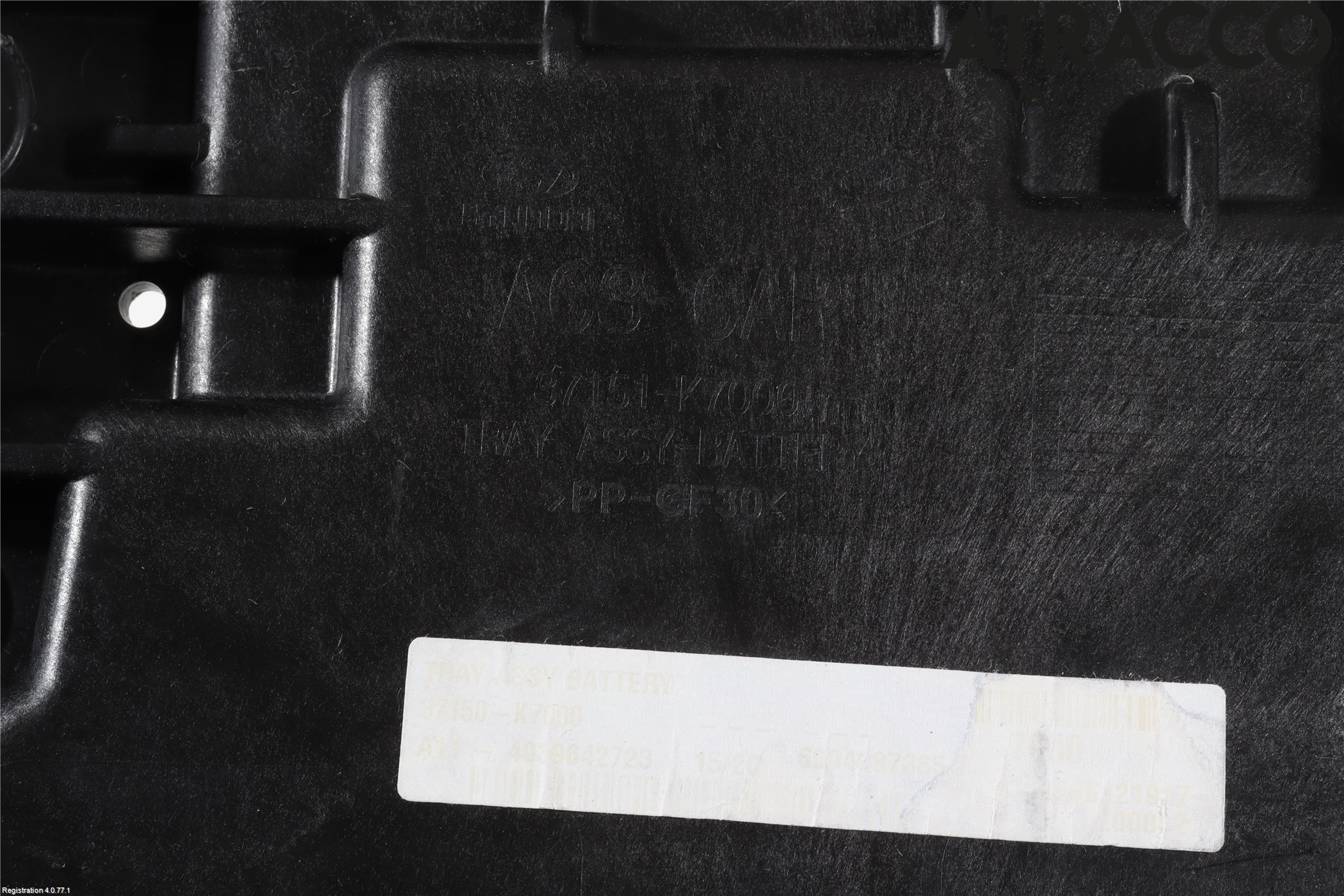 Hyundai i10 LA 20- Batterilåda-Fäste-Hållare