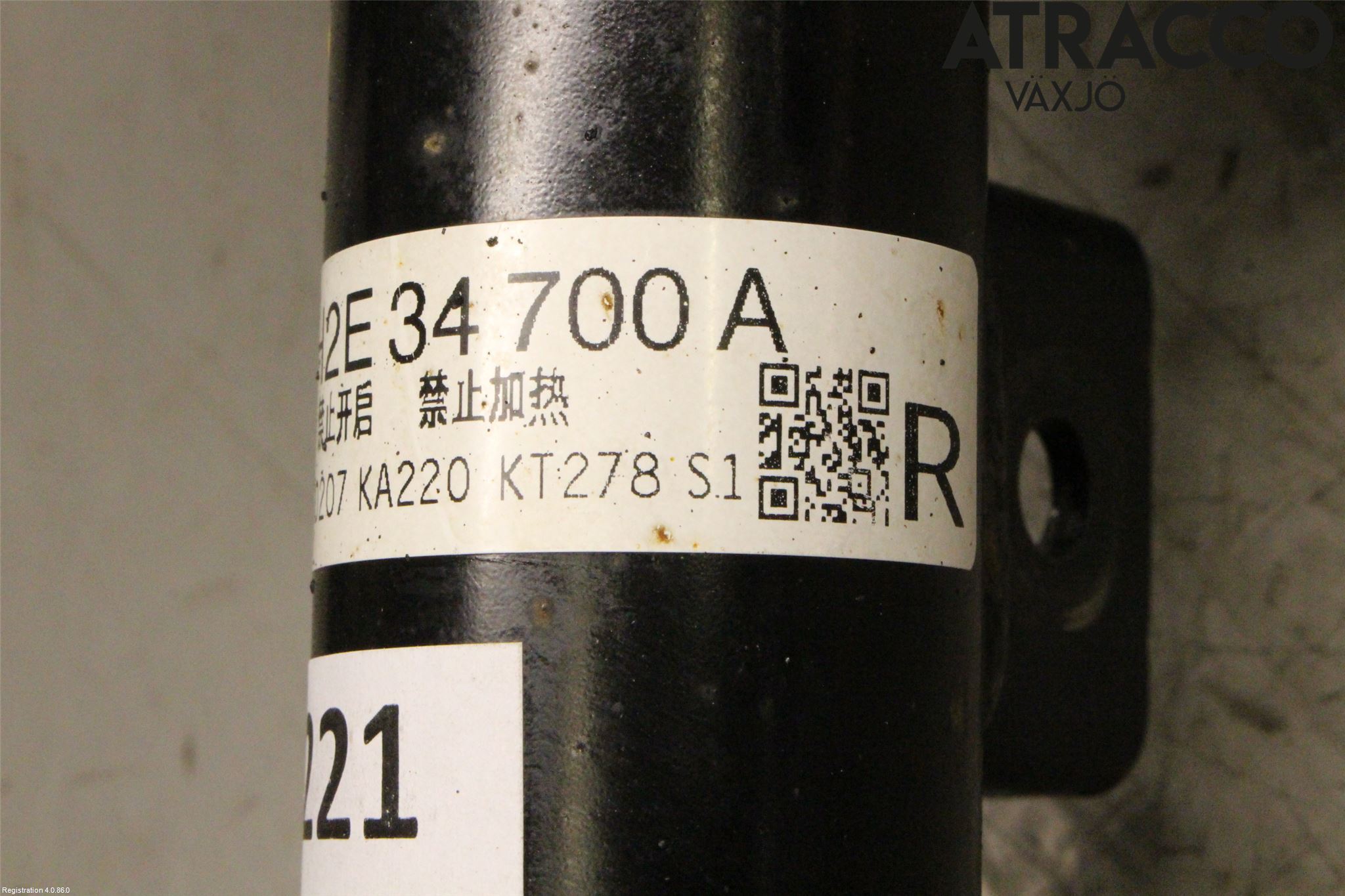 Mazda CX-3 Fjäderben Fram Höger