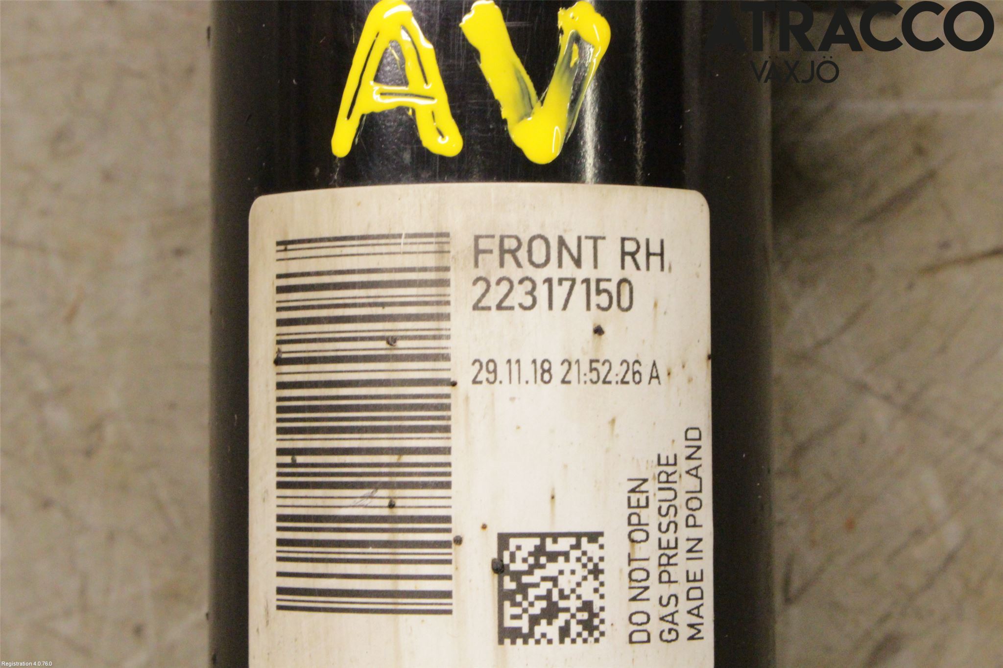 Honda CIVIC 17-22 Fjäderben Fram Höger