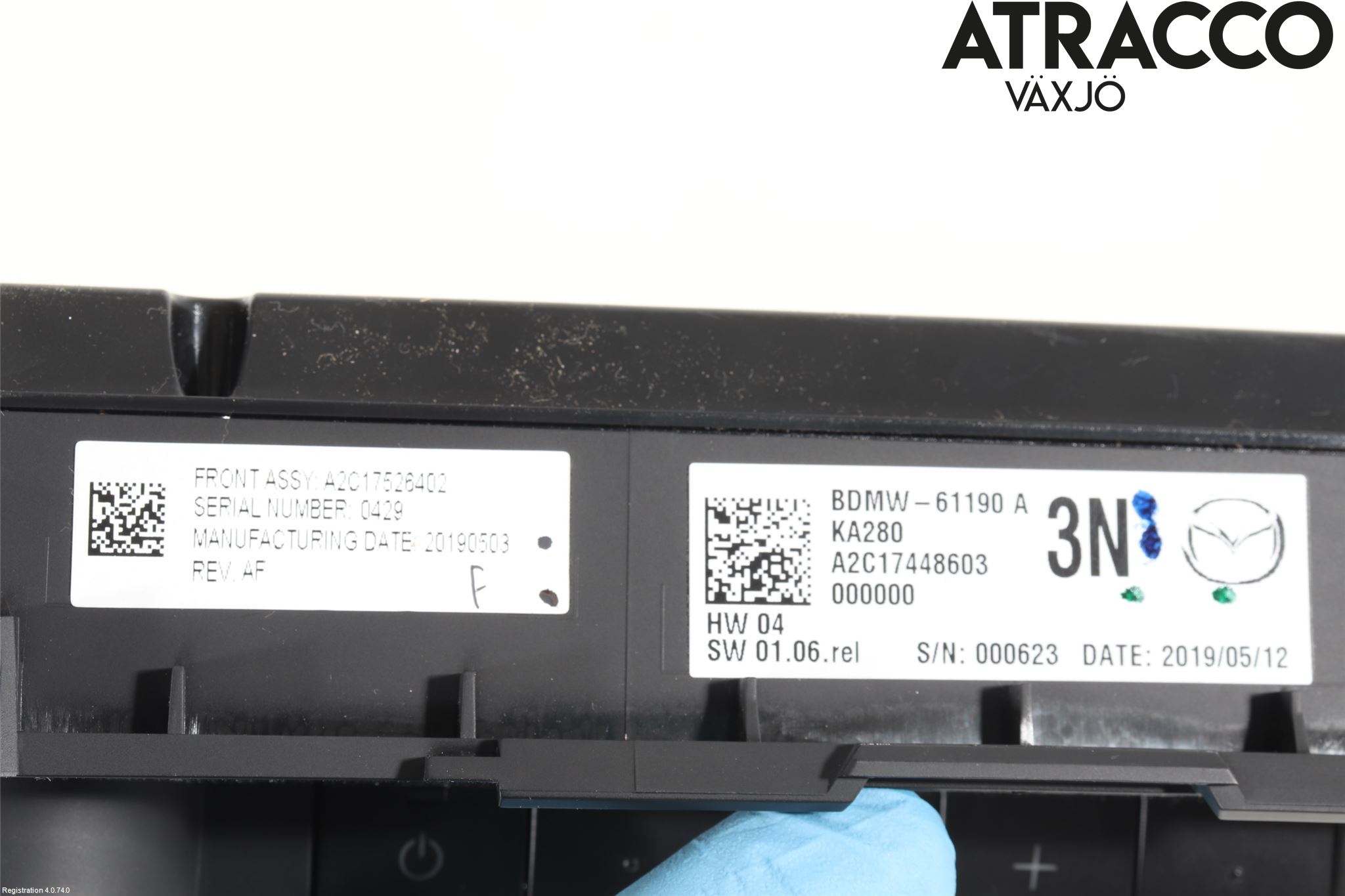 Mazda CX-30 20- Ac Styrenhet Ac Manöveren