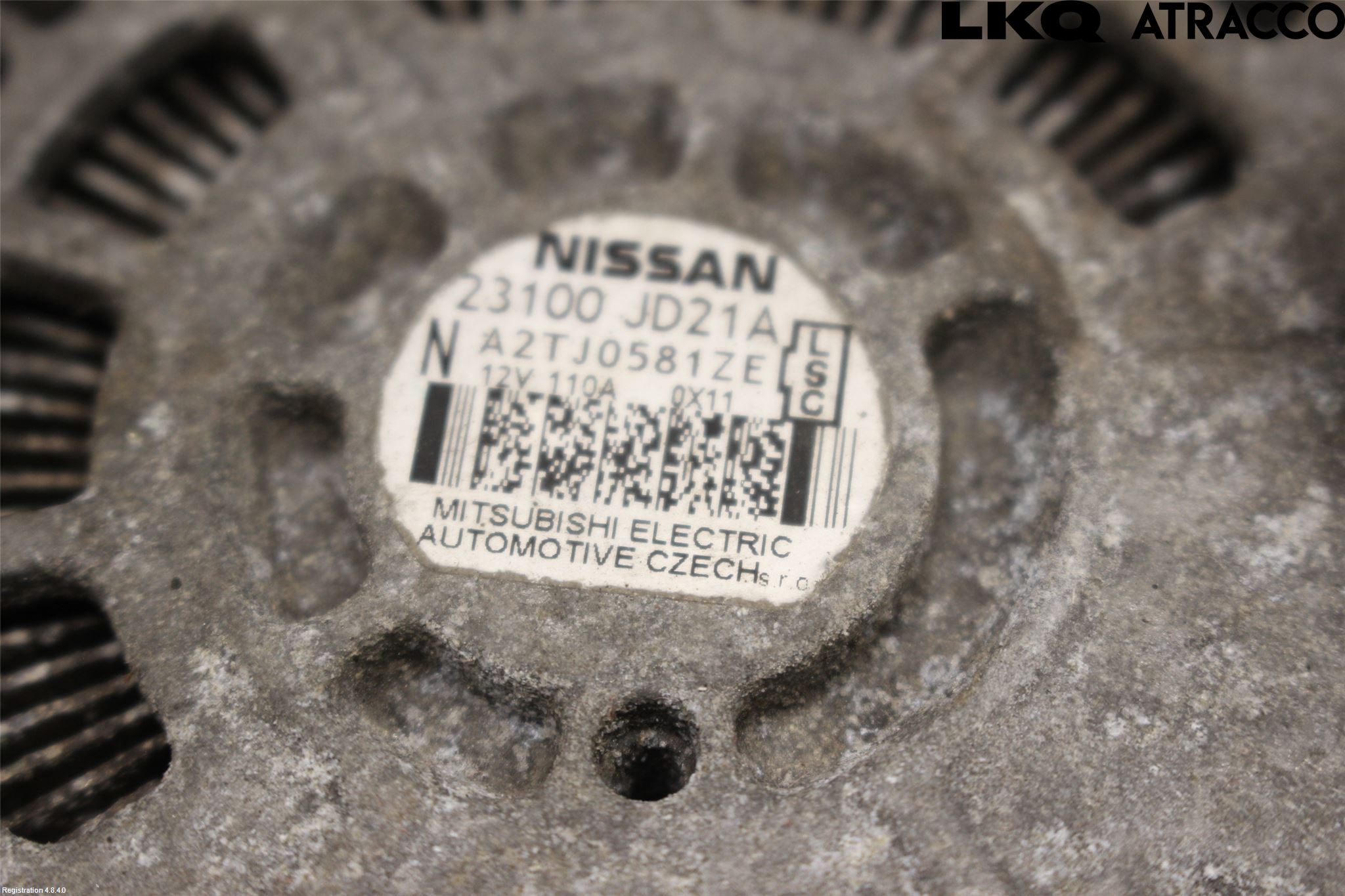 Nissan QASHQAI 10-14 Generator