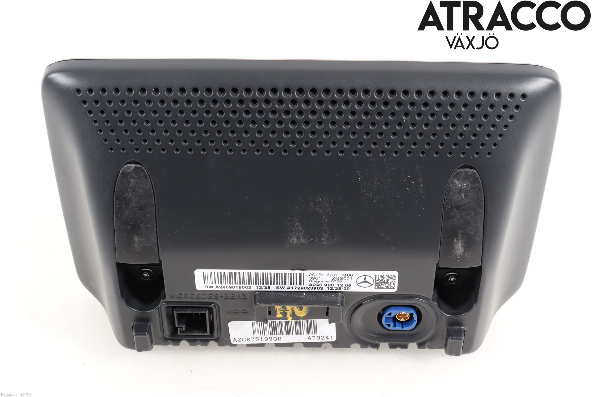 Mercedes-Benz MB A-KLASS (W176) 13-18 Multifunktionsdisplay