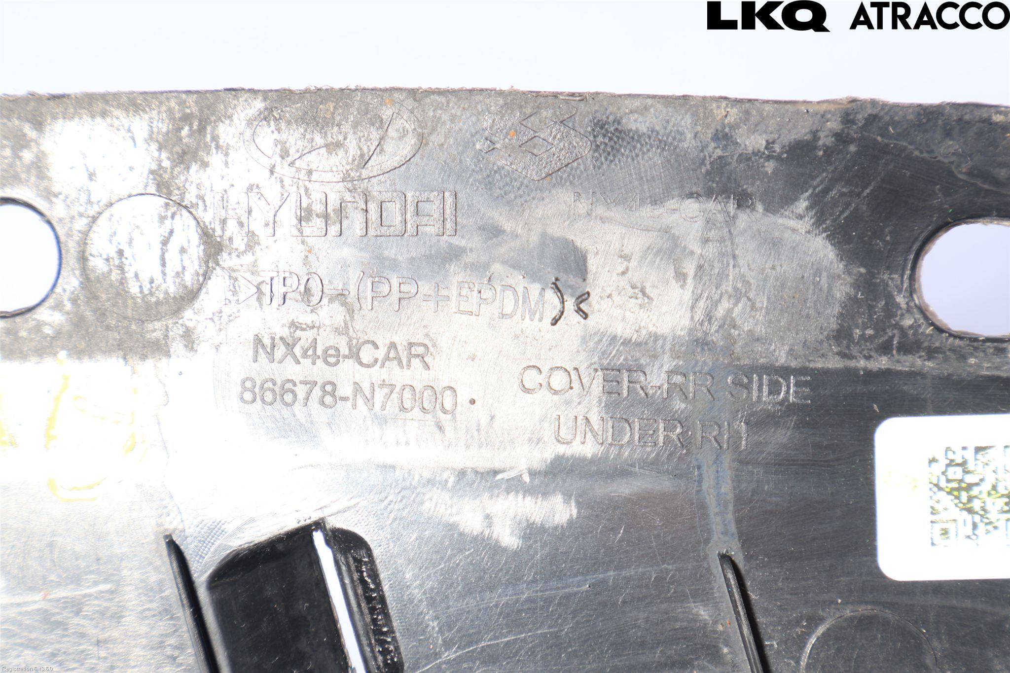 Hyundai TUCSON 05- Hasplåt Plåt-Plast