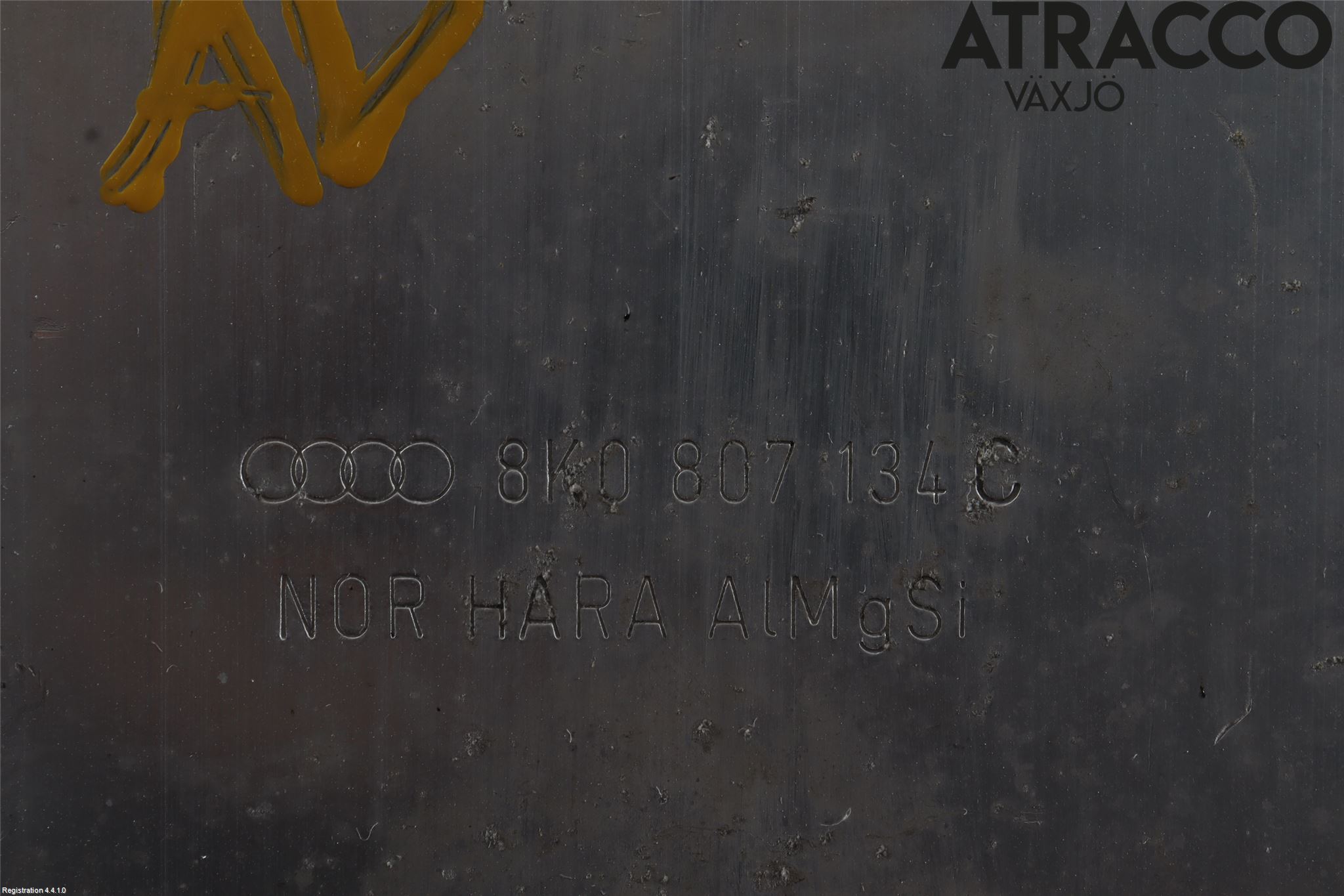 Audi A4 ALLROAD 09-16 Stötfångarbärjärn Fram