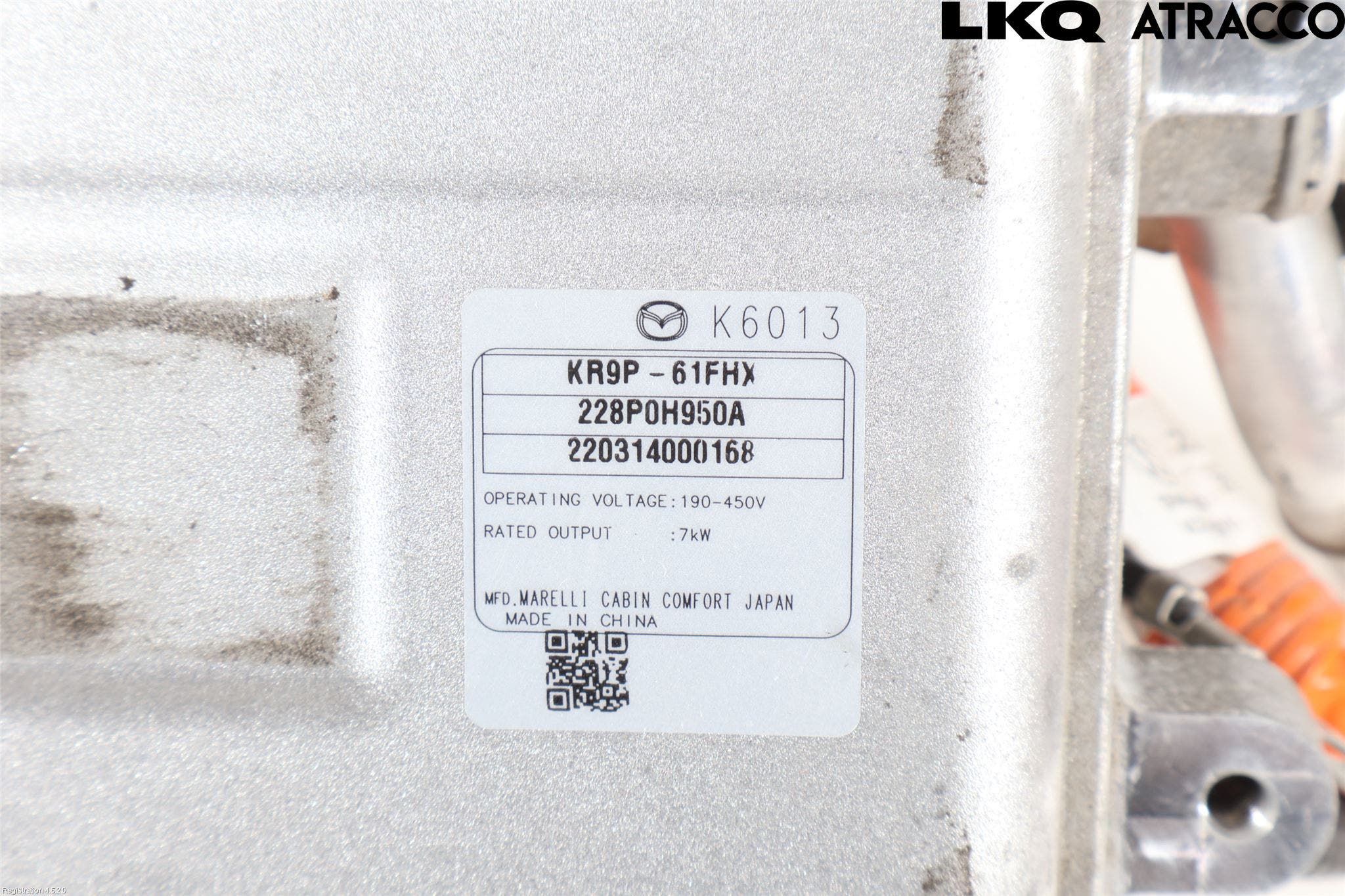 Mazda CX-60 22- Värme Cirkulationspump