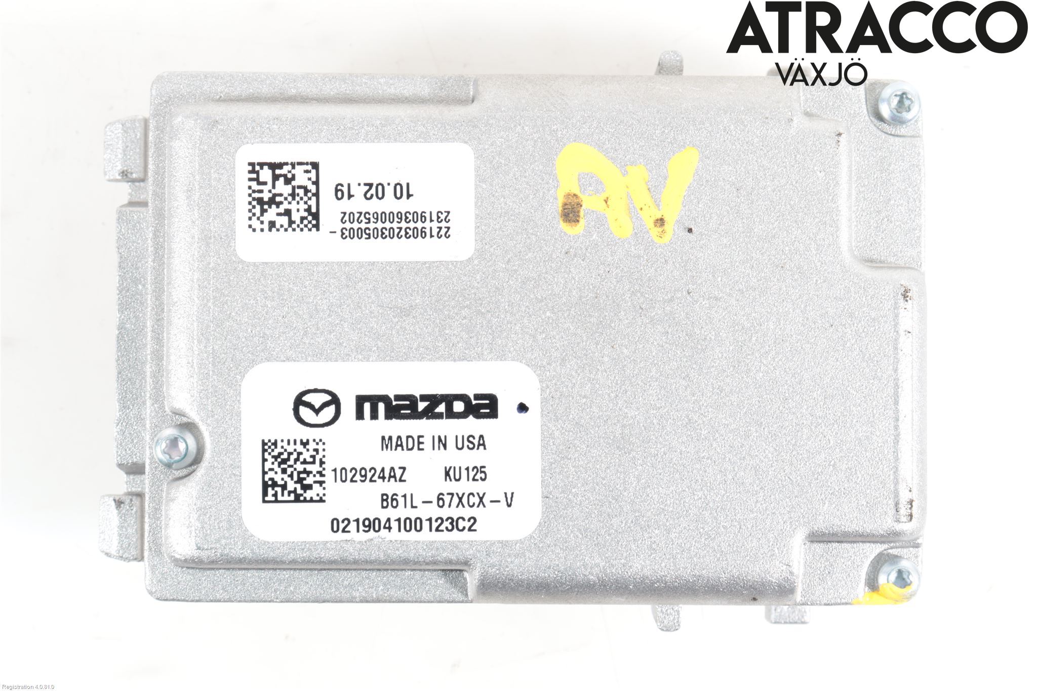Mazda CX-5 17- Sensor Aktivt Kollisionsskydd