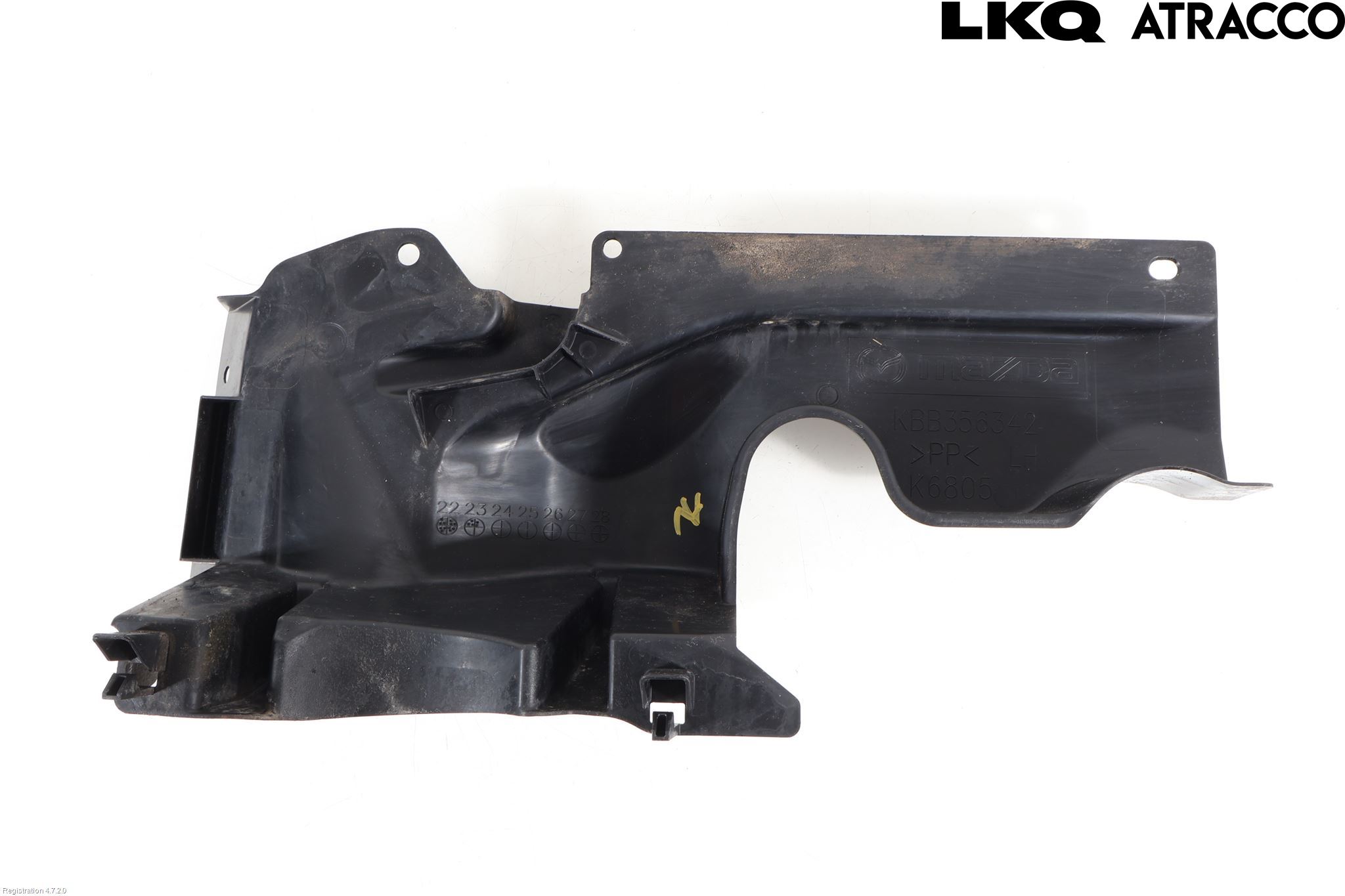 Mazda CX-60 22- Hasplåt Plåt-Plast