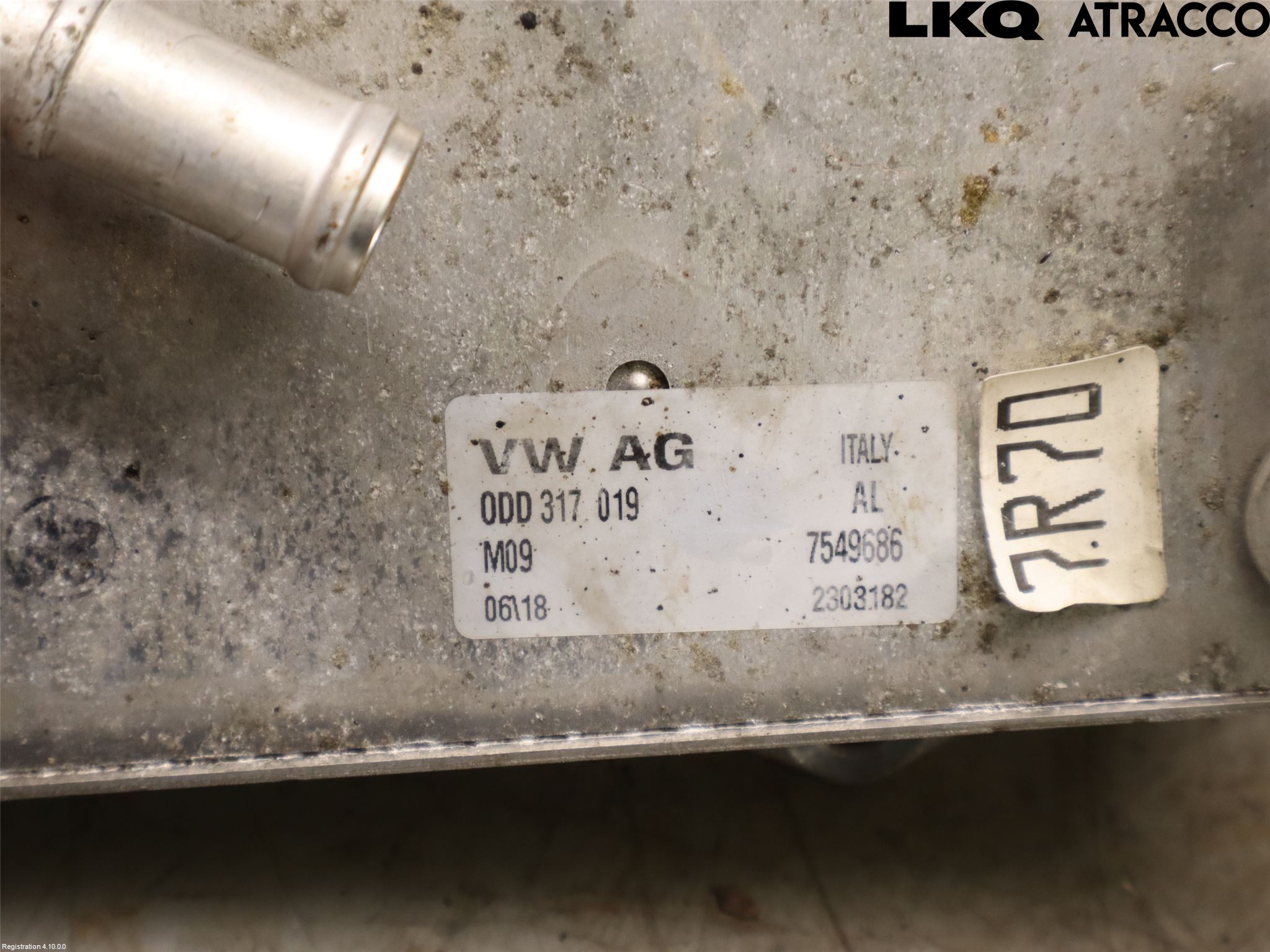 Volkswagen VW PASSAT 15-19 Oljekylare Automat