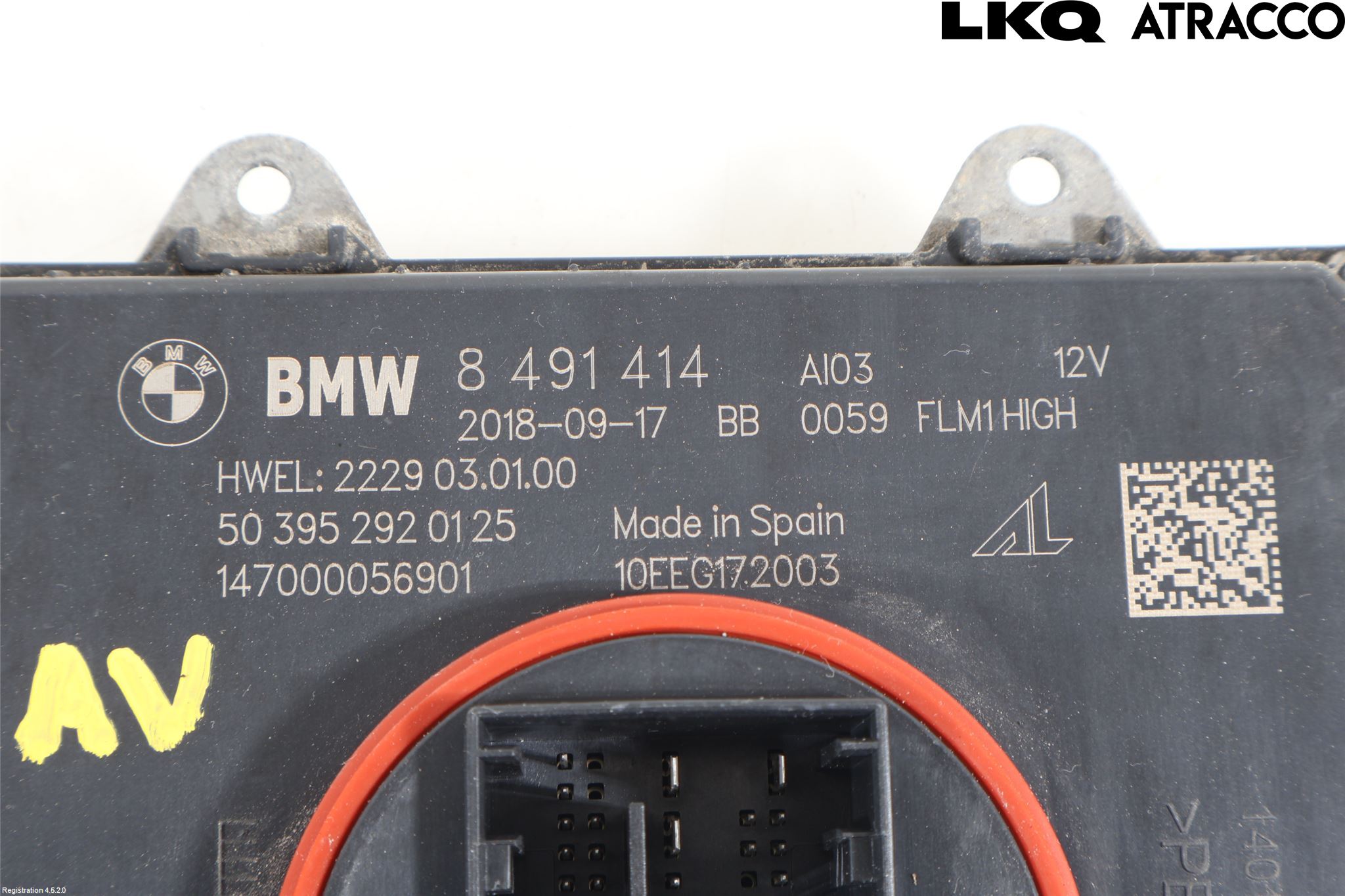 BMW 5 G30/G31/F90 17-23 Styrenhet Strålkastare
