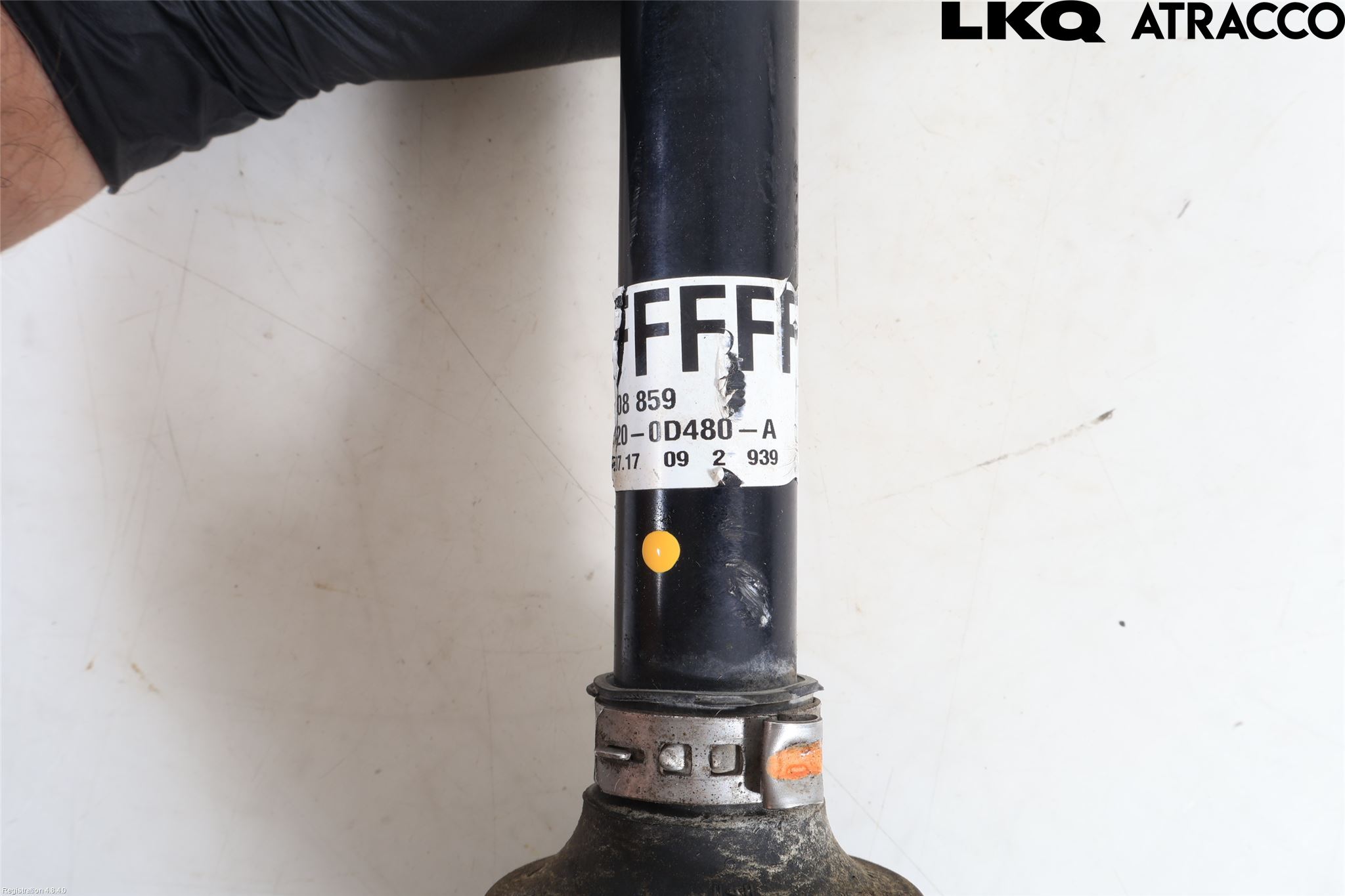 Toyota YARIS XP130 15-20 Drivaxel Fram Vänster