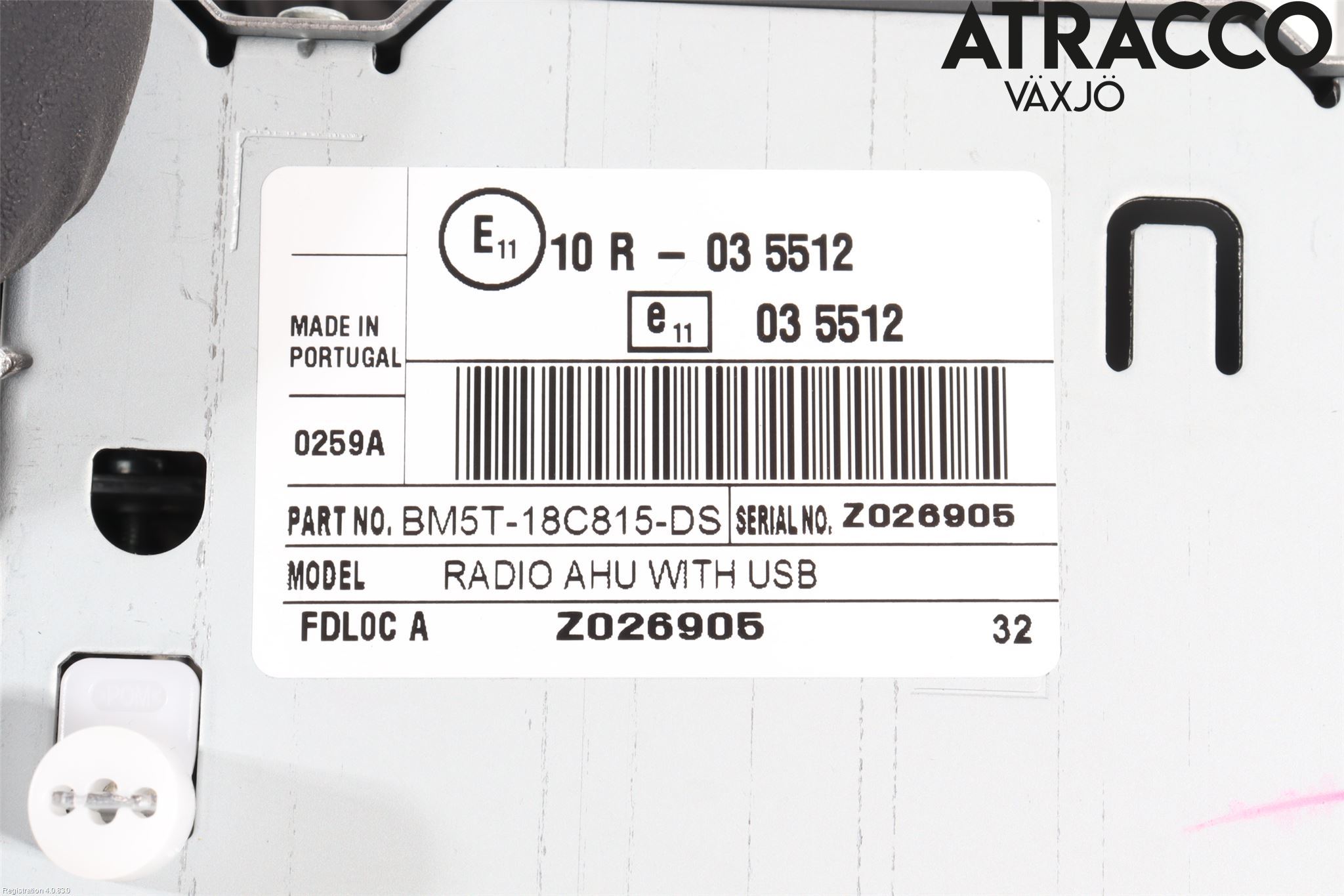 Ford FOCUS 15-18 Cd Radio - Multimediapanel