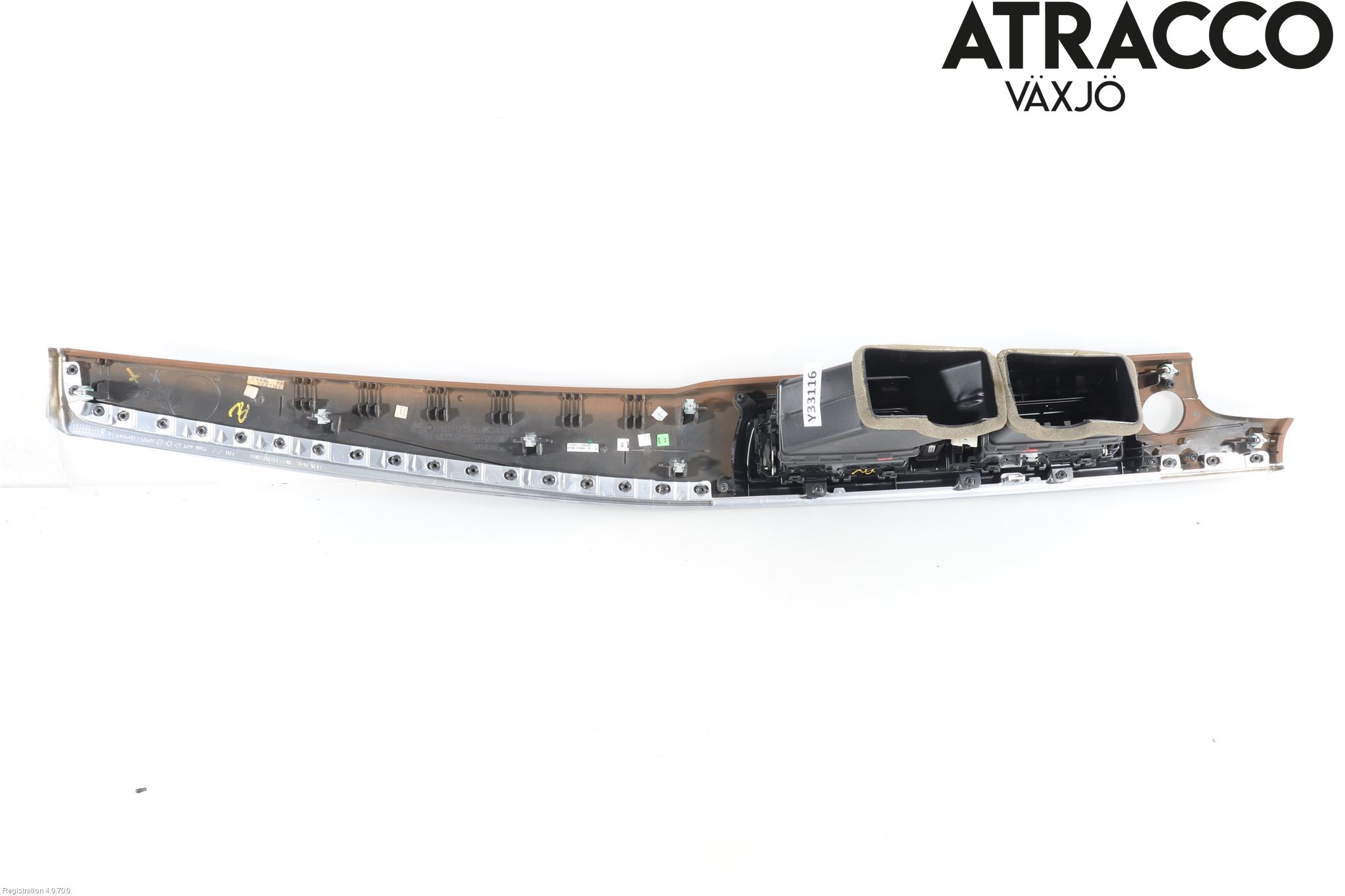 BMW 5 F10/F11/F18 09-17 Instrumentbräda Inlägg-Dekorlist
