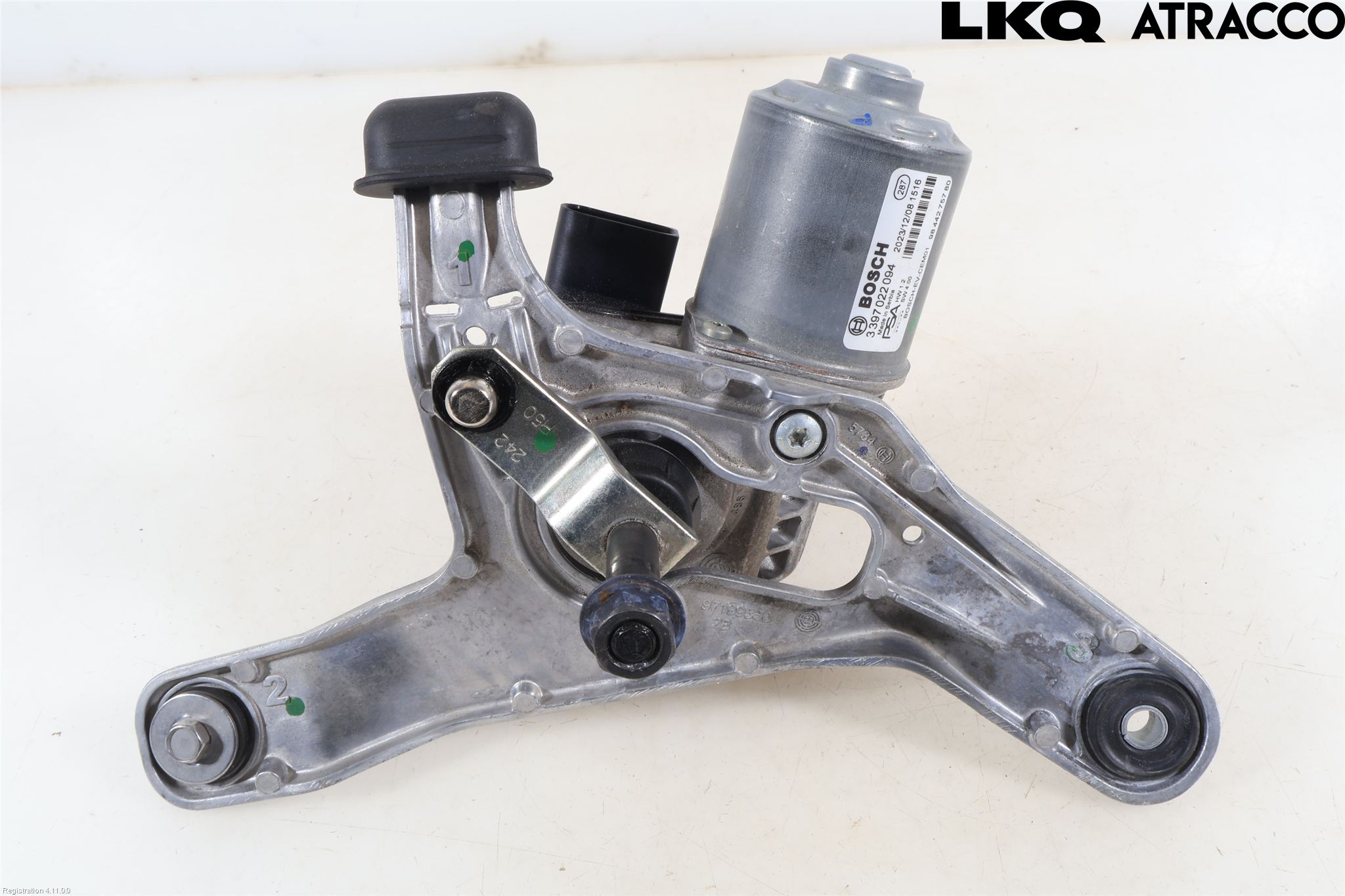 Peugeot 408 22- Torkarmotor Vindruta