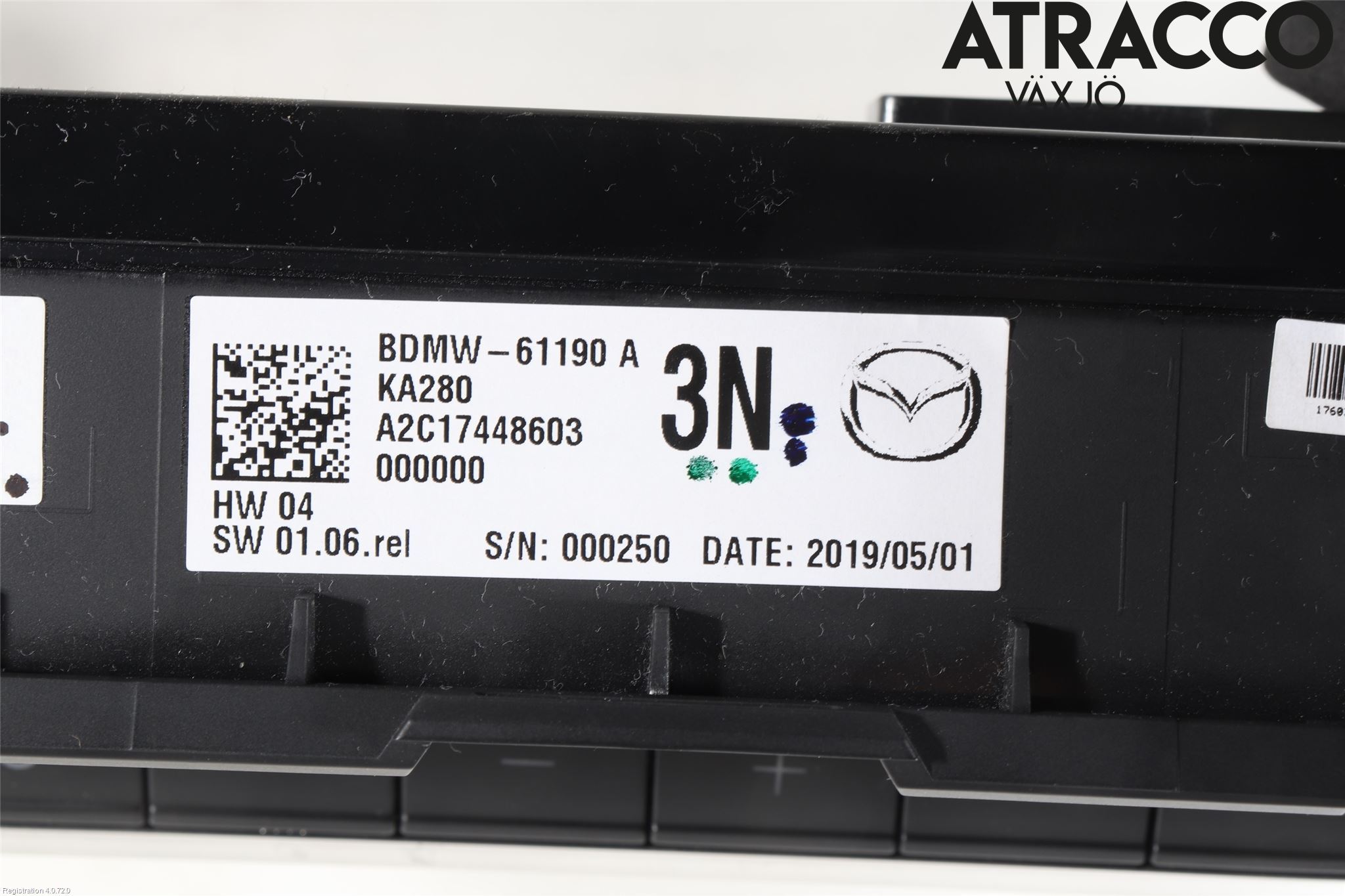 Mazda 3 IV 19- Ac Styrenhet Ac Manöveren