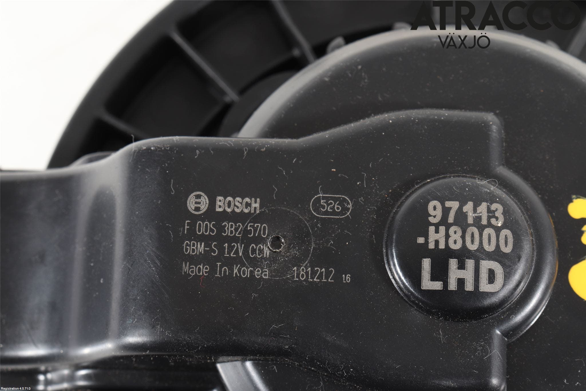 Hyundai KONA/ELECTRIC OS 18-23 Värmefläkt