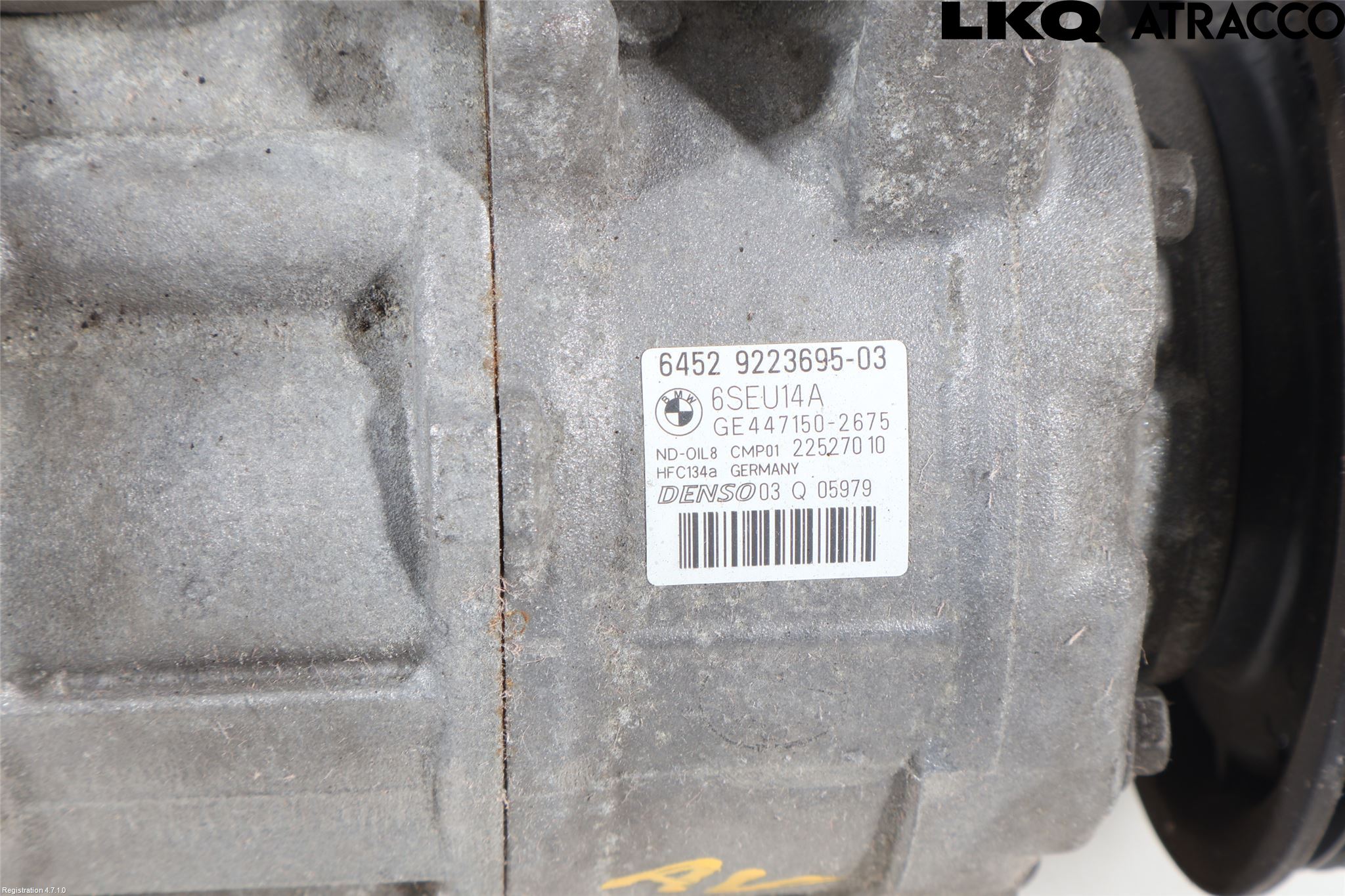 BMW 3 F30/F31/F80 12-19 Ac Kompressor