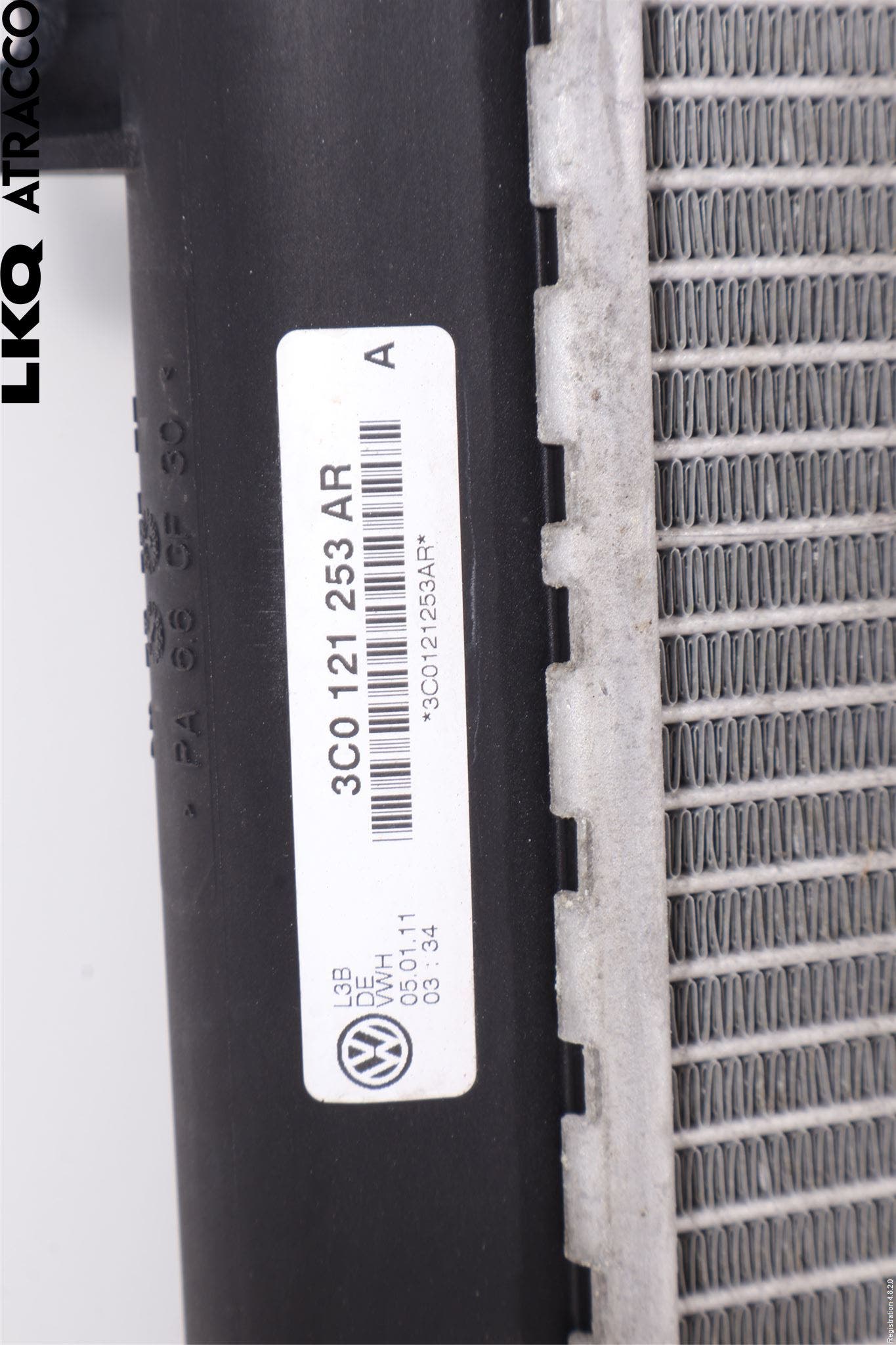 Volkswagen VW PASSAT 11-14 Kylare Man