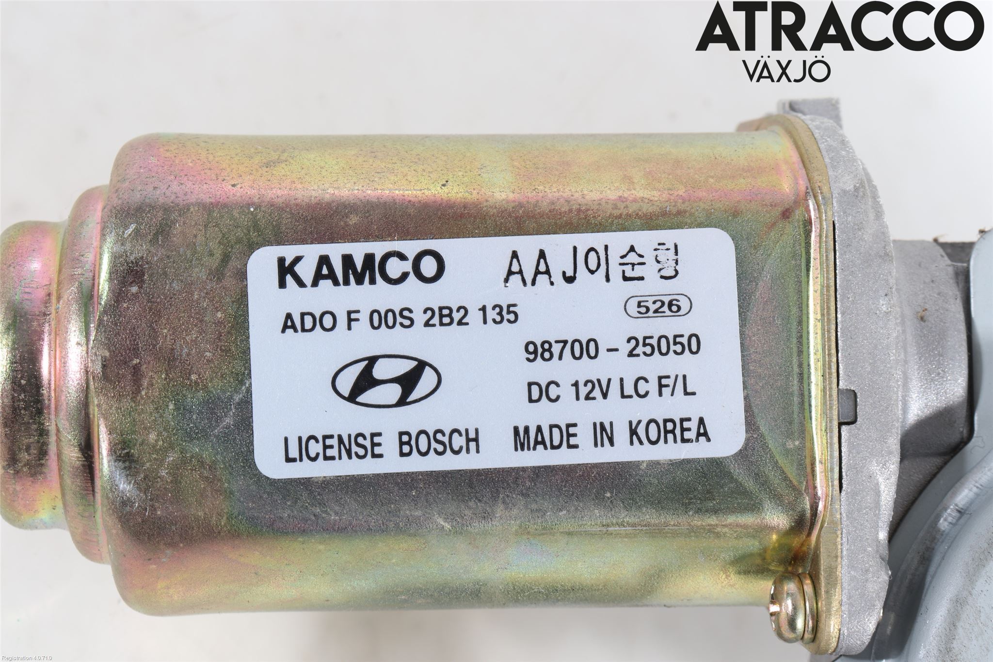 Hyundai ACCENT   03-06 Torkarmotor Baklucka