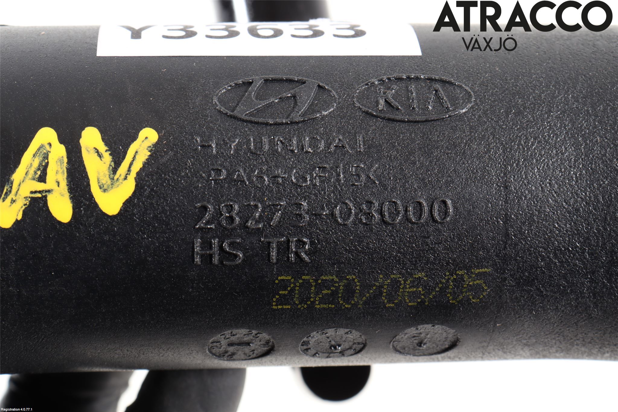 Hyundai i30 PD 17- Laddluft-Intercoolerrör