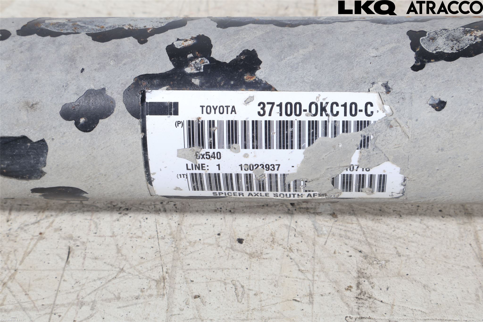 Toyota HILUX 16- Mellanaxel Komp