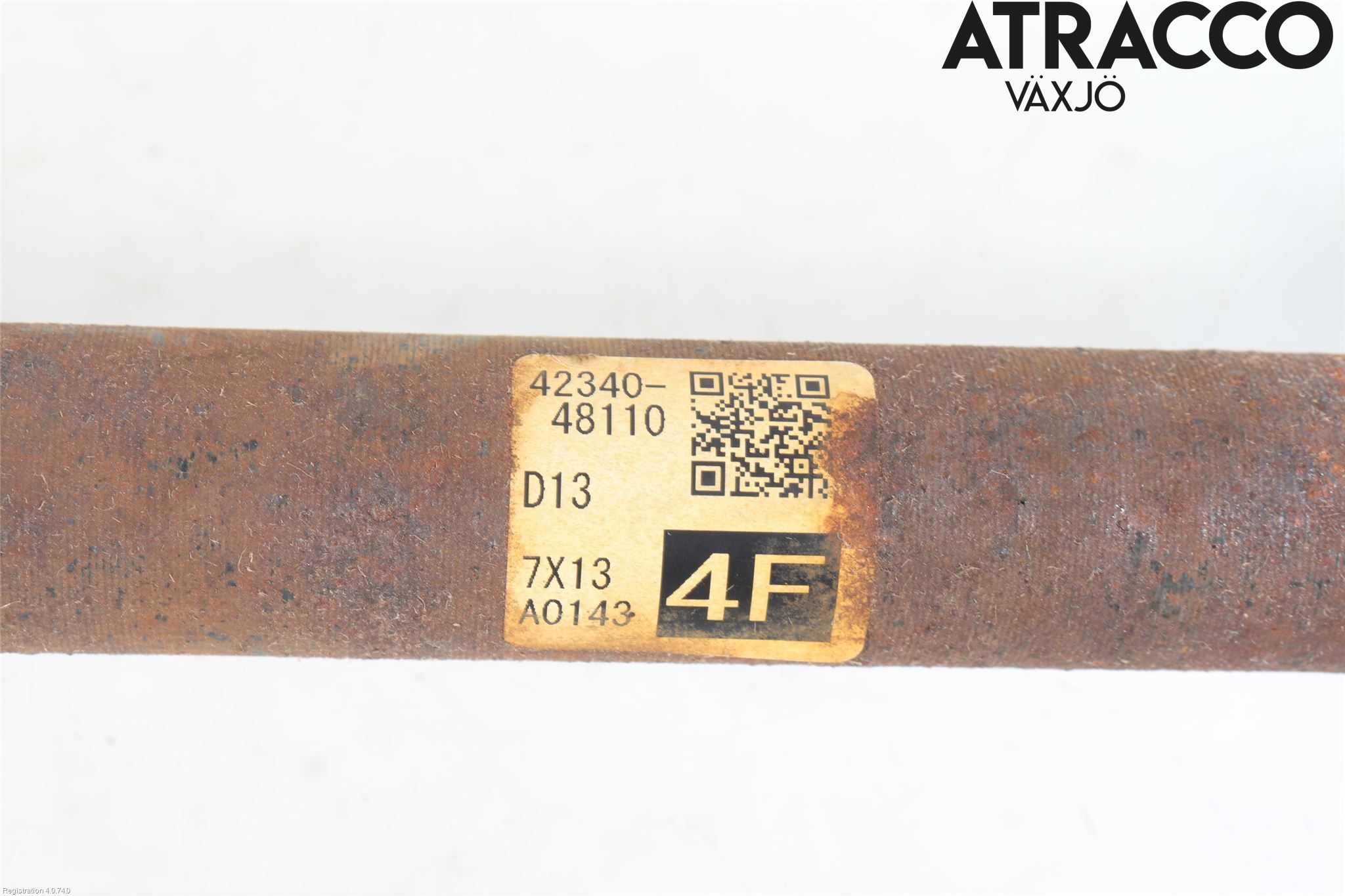 Toyota RAV4 13-18 Drivaxel Bak Vänster