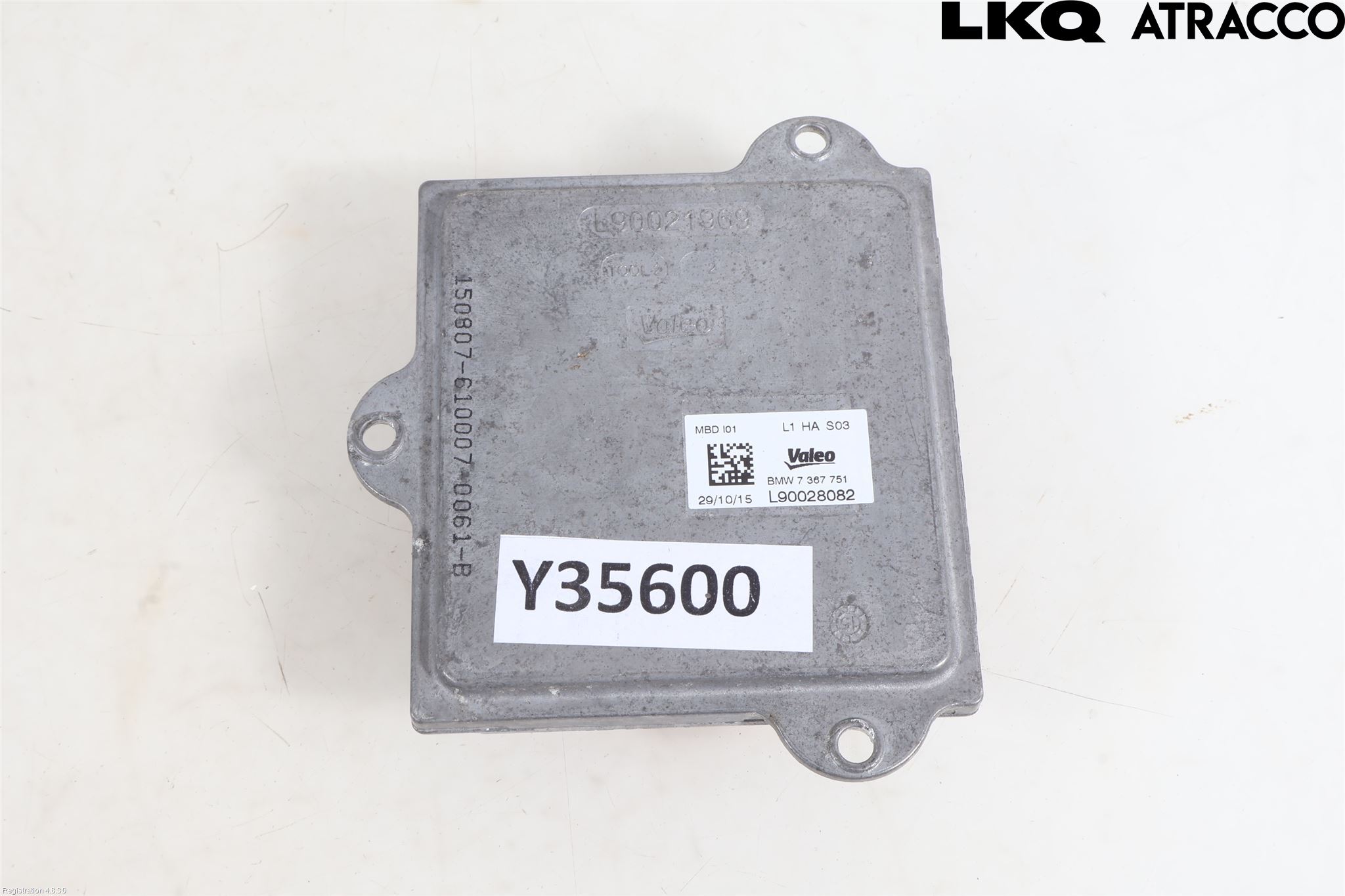 BMW i3 I01 13-22 Styrenhet Strålkastare