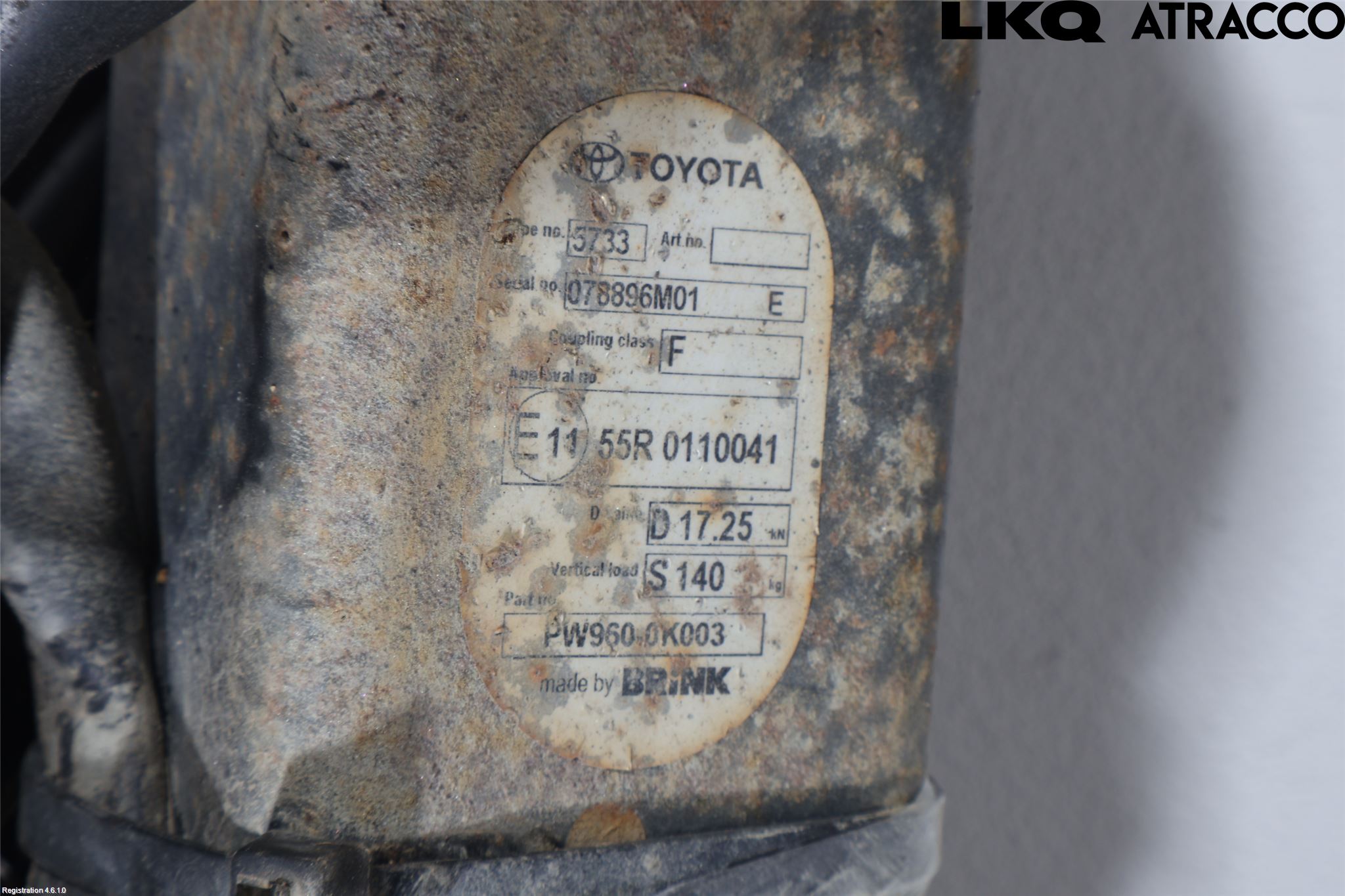 Toyota HILUX 16- Dragkrok