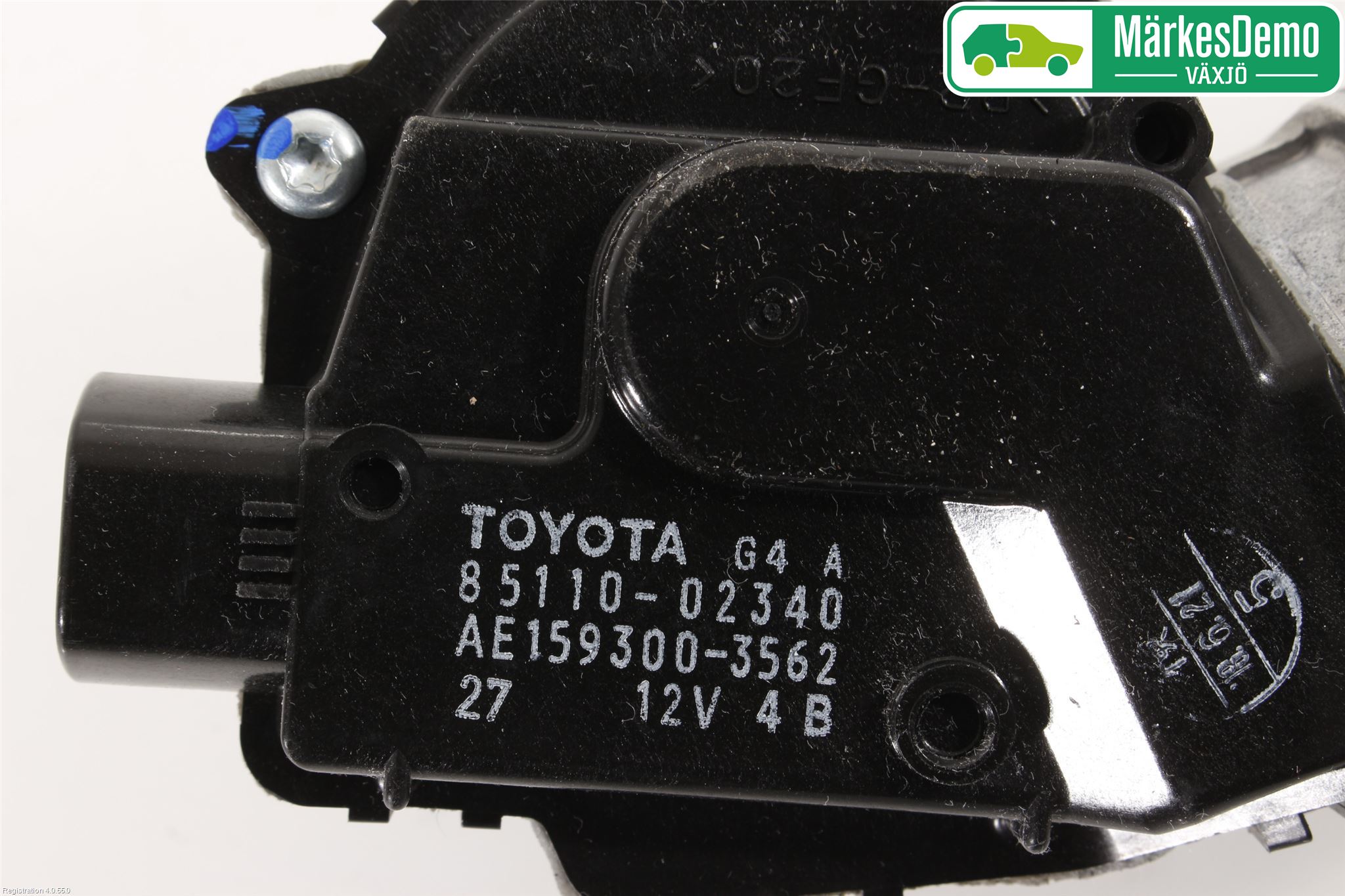 Toyota AURIS 13-19 Torkarmotor Vindruta