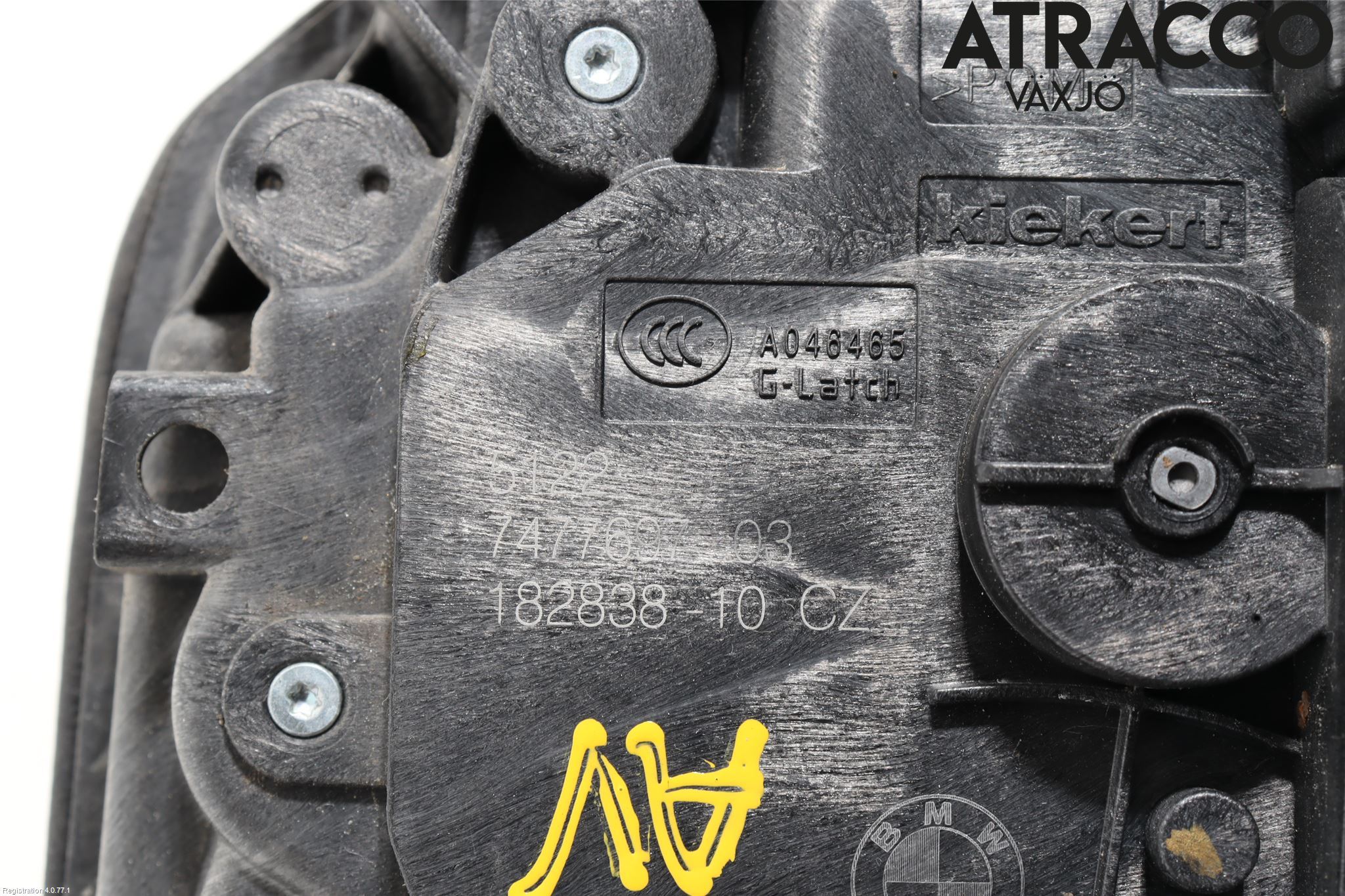 BMW 5 G30/G31/F90 17-23 Låskista-Dörrlås