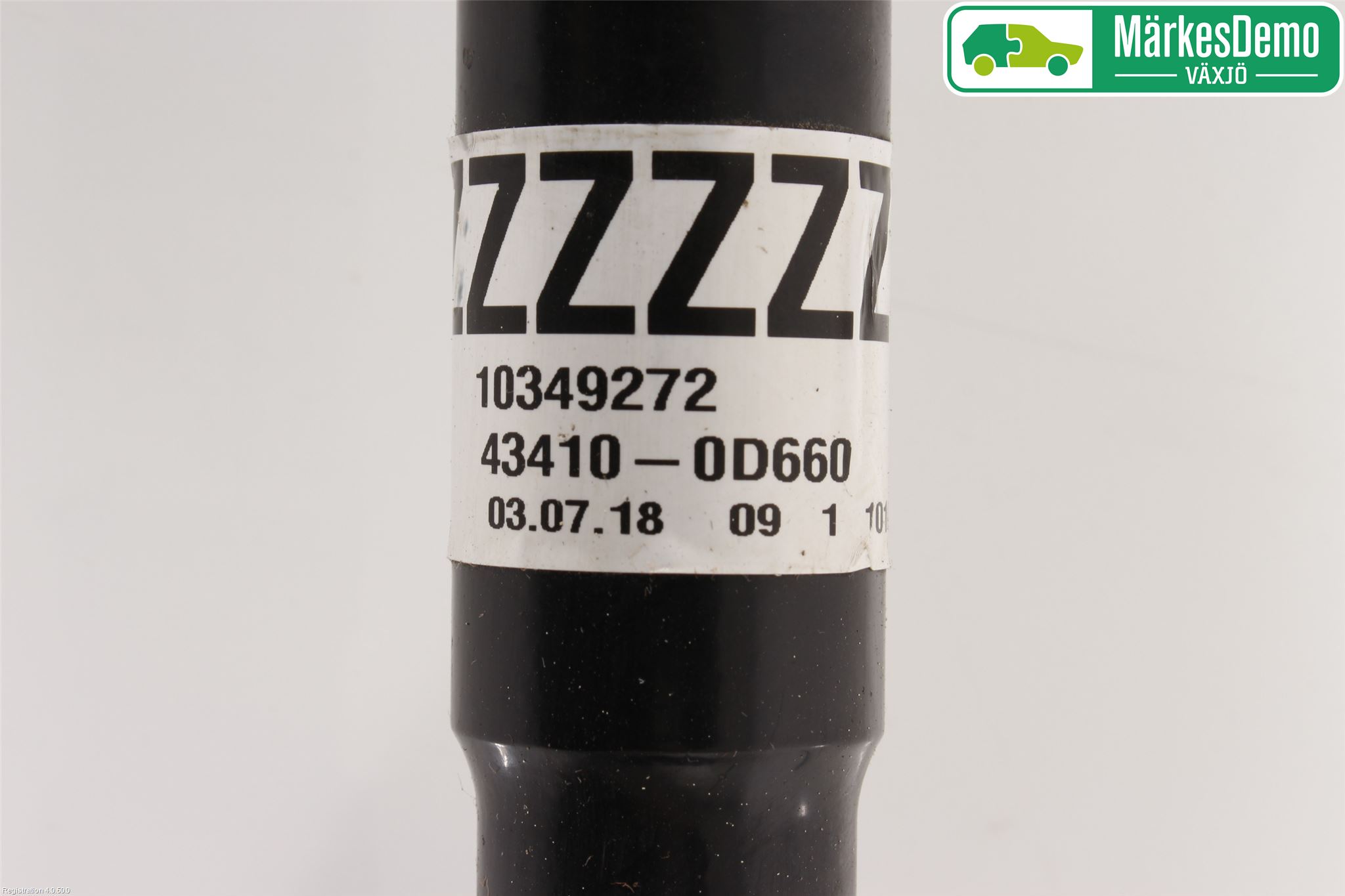 Toyota YARIS XP130 15-20 Drivaxel Fram Höger