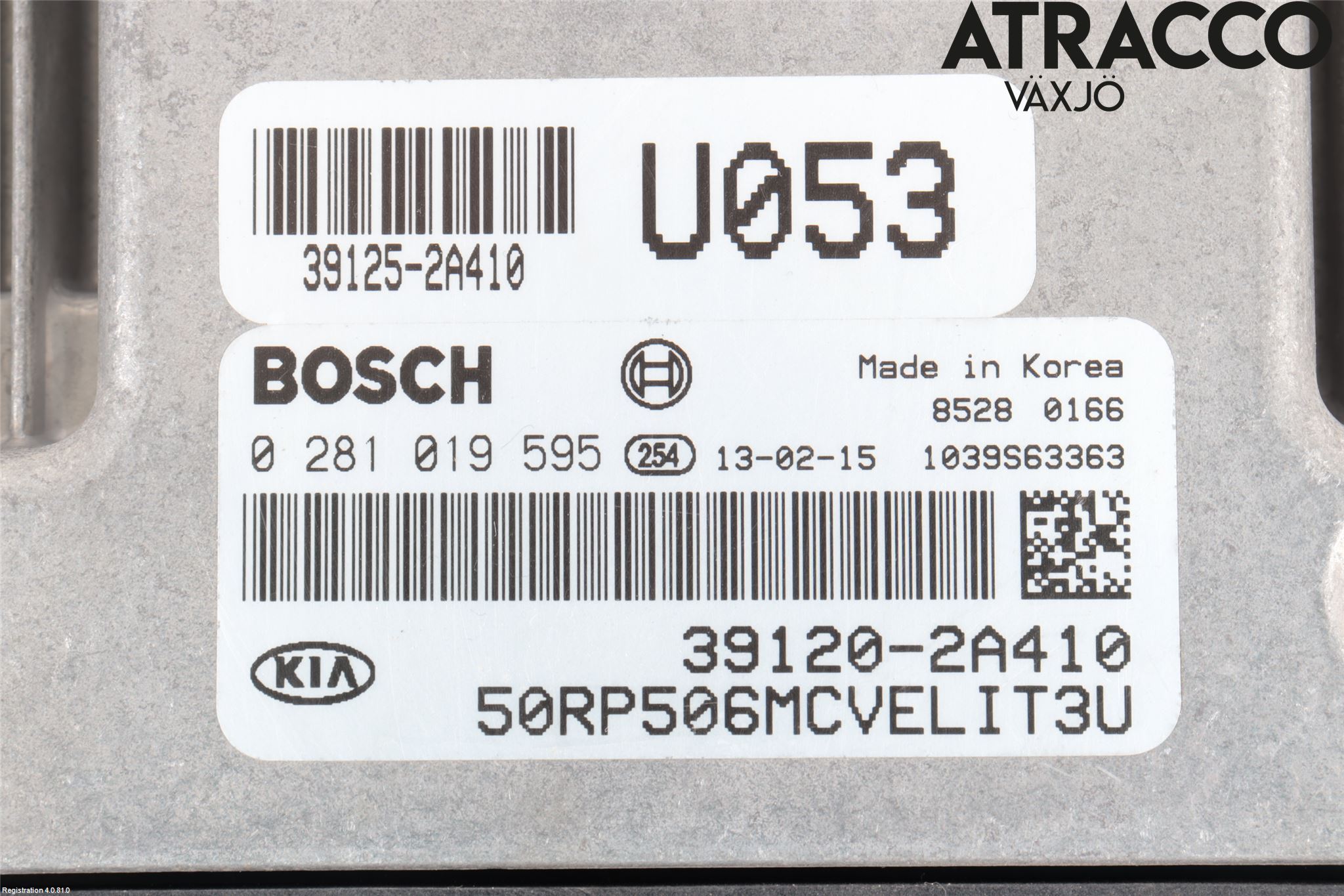 Kia CARENS III 13-19 Styrenhet Insprut Bensin