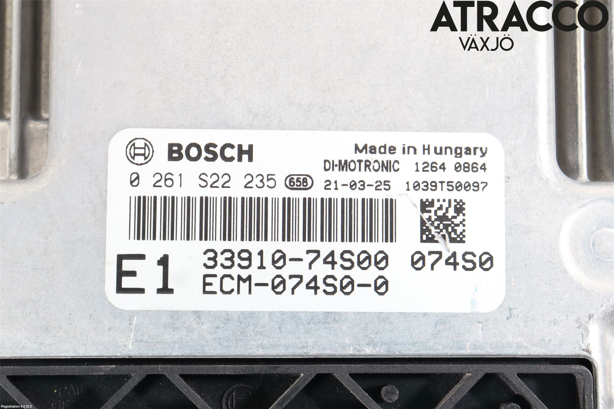 Suzuki VITARA 15- Styrenhet Insprut Bensin