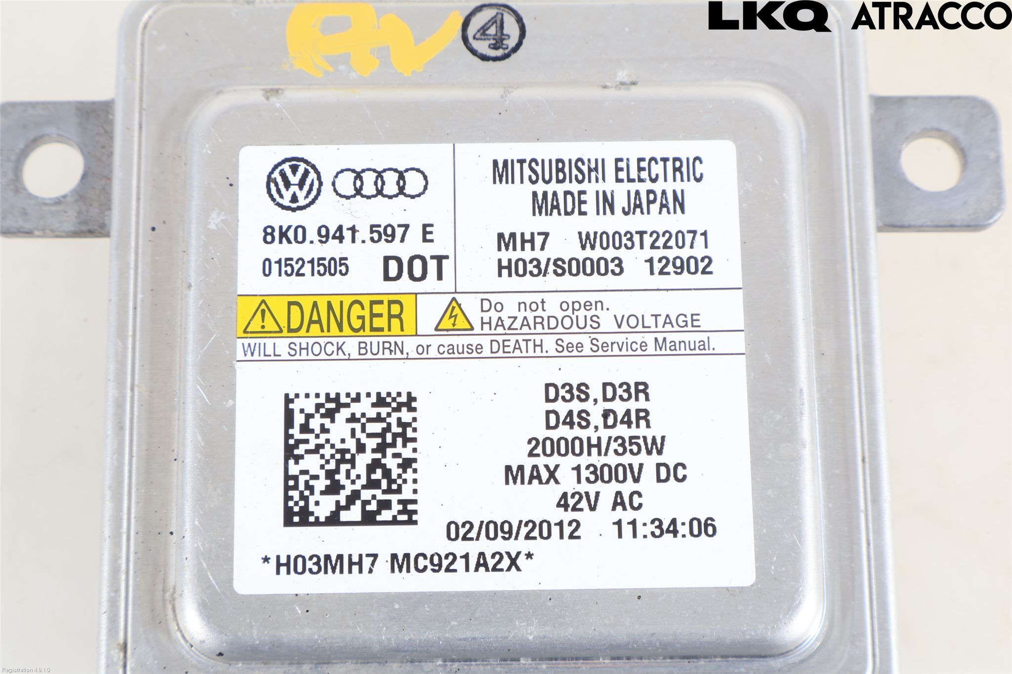 Audi A3/S3 05-13 Styrenhet Strålkastare