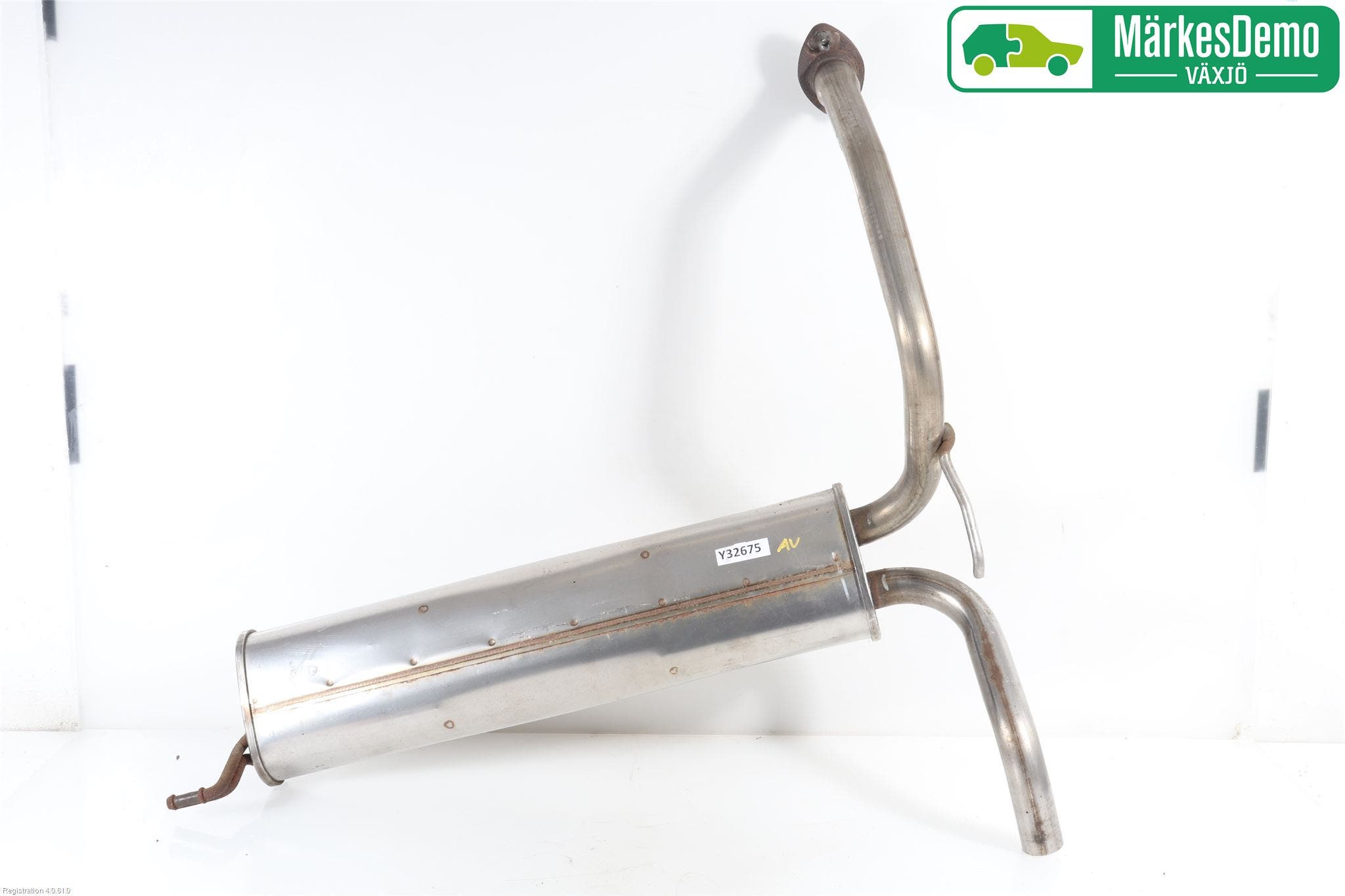 Toyota AYGO 15-21 Avgas Bakre Dämpare