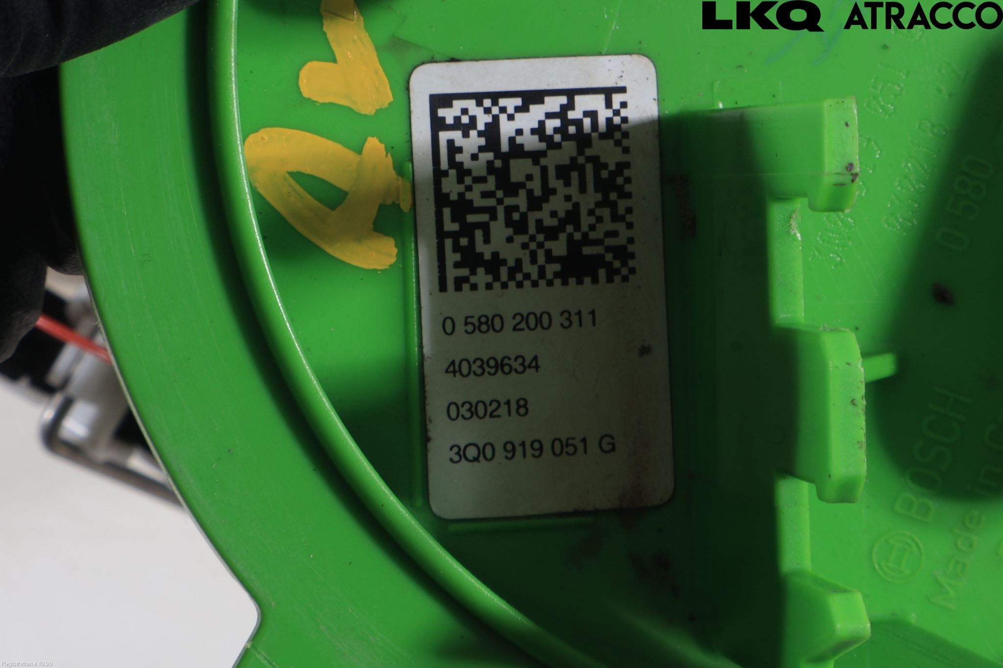 Volkswagen VW PASSAT 15-19 Bränslepump El