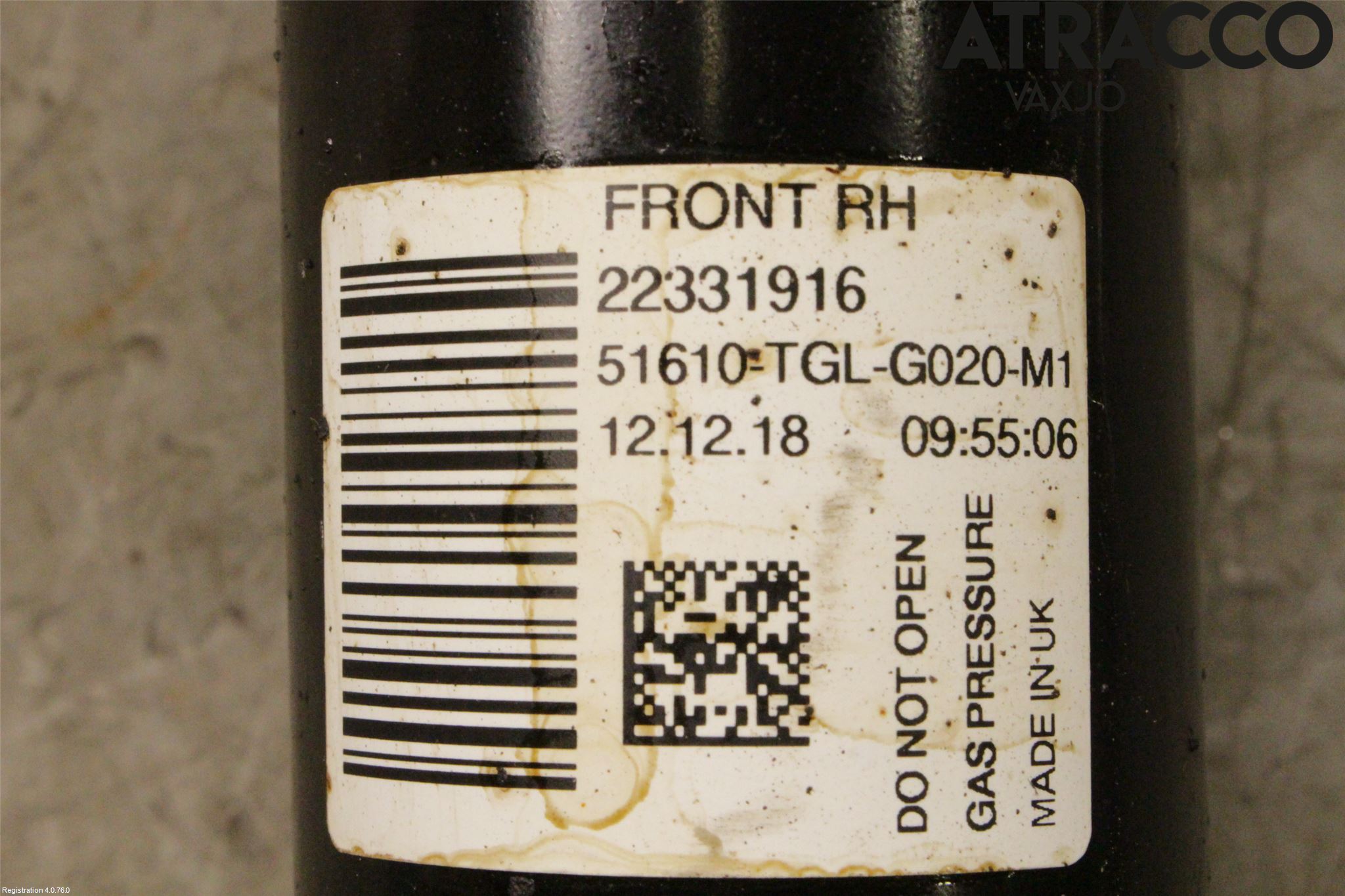 Honda CIVIC 17-22 Fjäderben Fram Höger