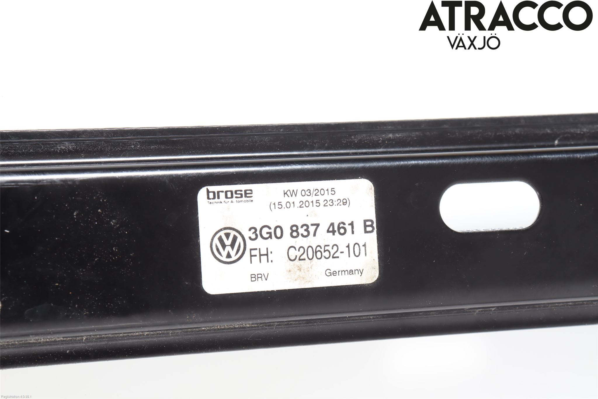 Volkswagen VW PASSAT 15-19 Fönsterhissmekanism