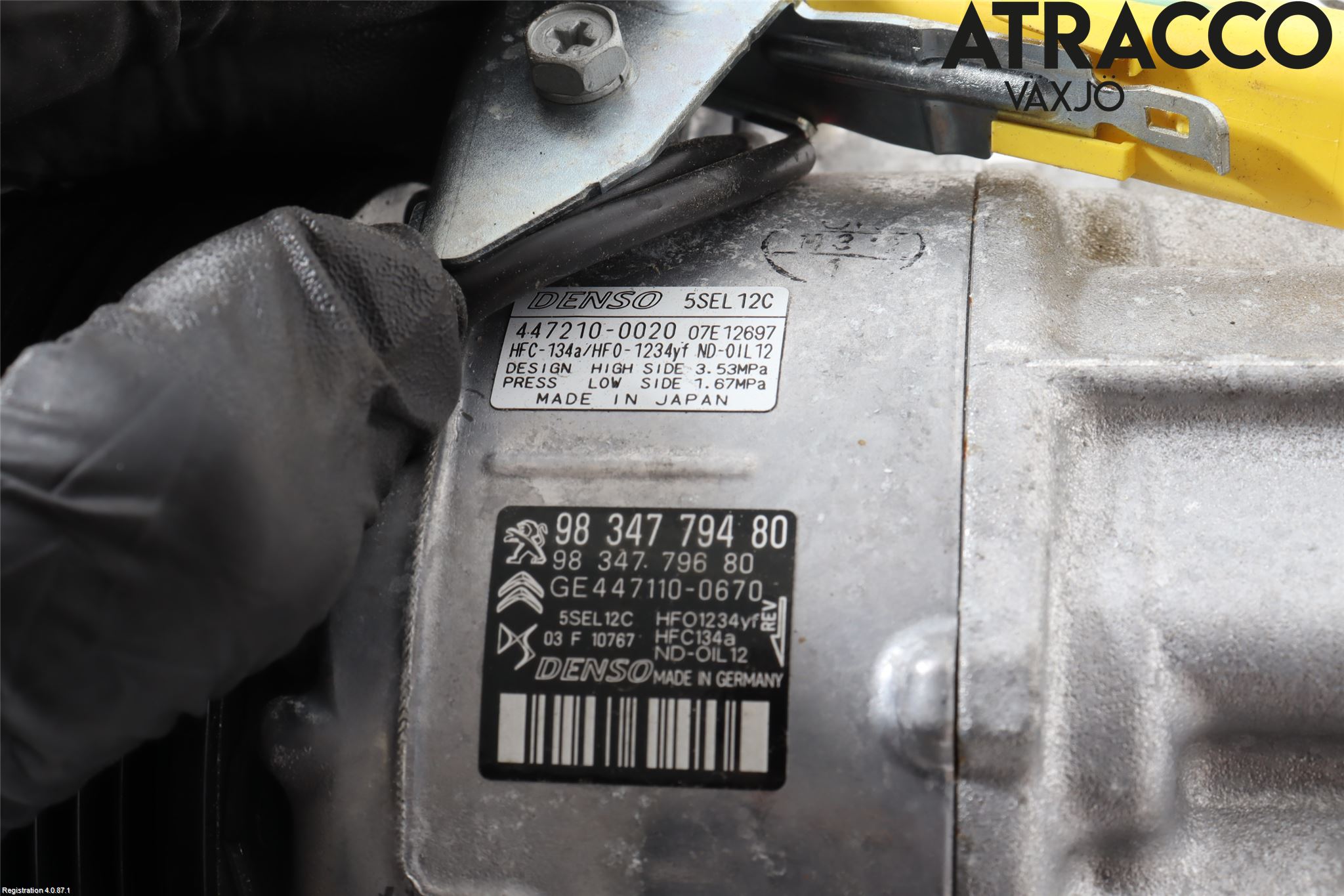 Peugeot 3008 17-24 Ac Kompressor