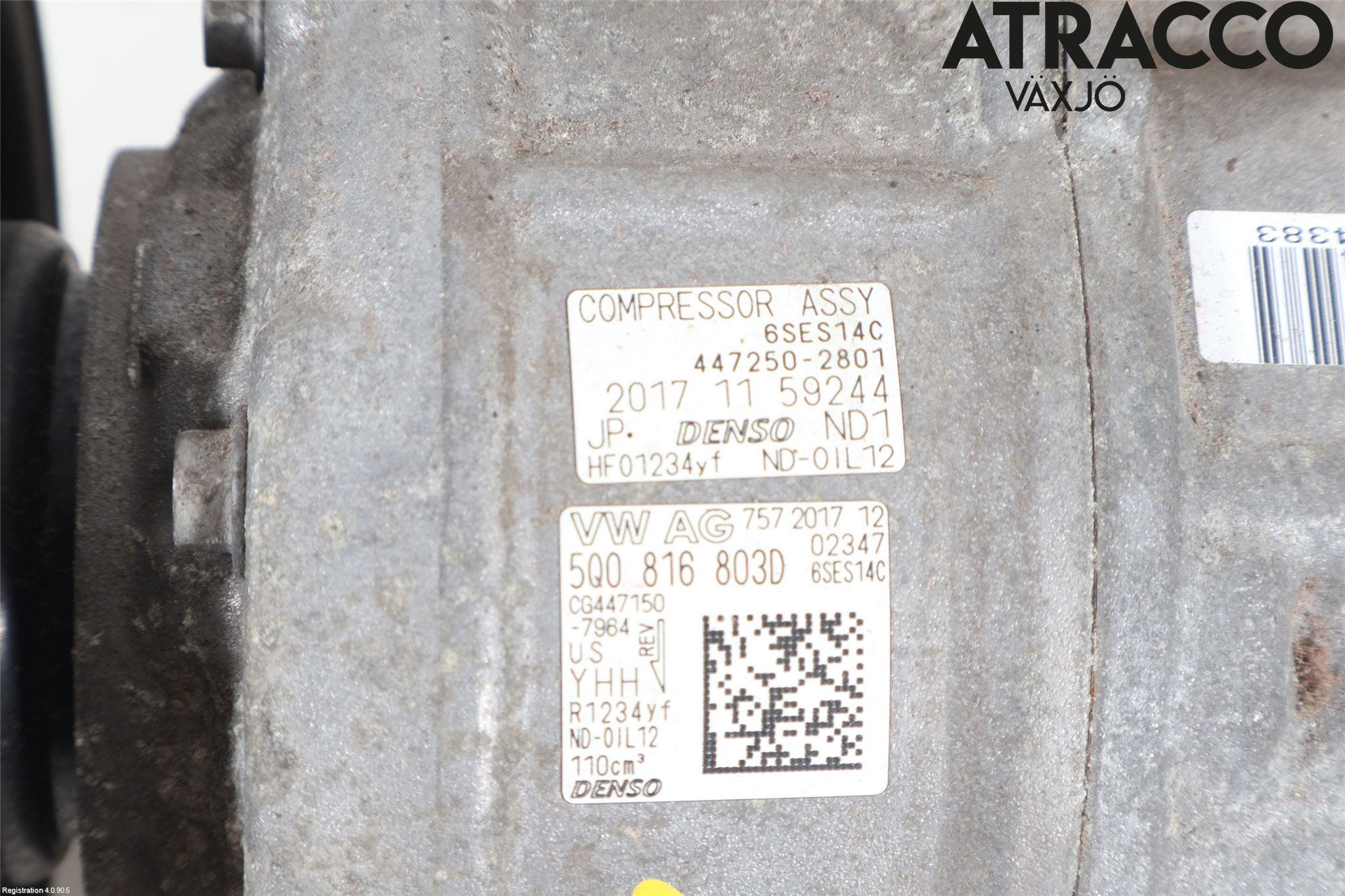 Volkswagen VW TIGUAN 16-24 Ac Kompressor